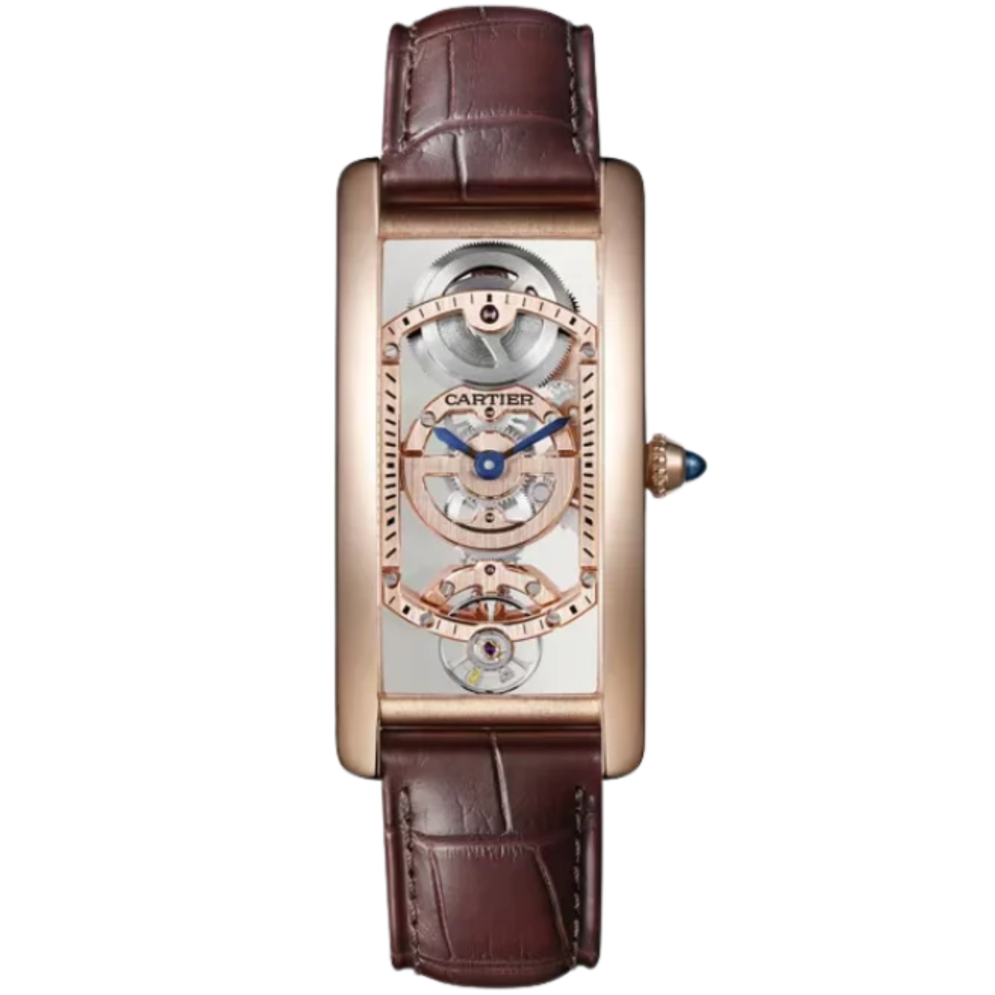 TANK 34 mm CINTRÉE WATCH ROSE GOLD - Cartier