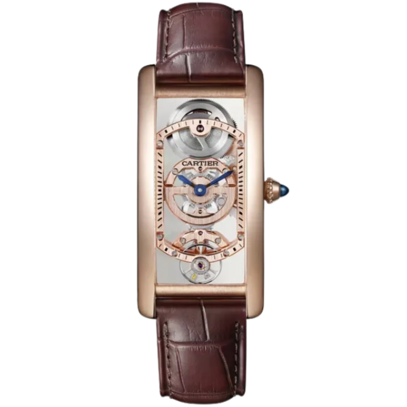 TANK 34 mm CINTRÉE WATCH ROSE GOLD - Cartier