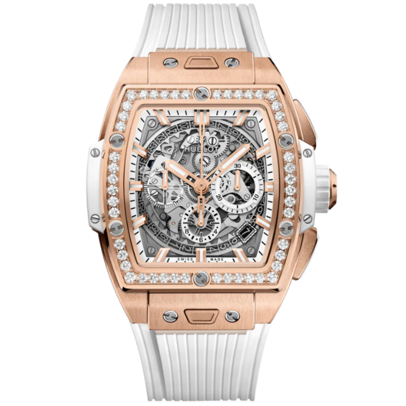 SPIRIT OF BIG BANG 42 MM KING GOLD WHITE DIAMONDS - Hublot