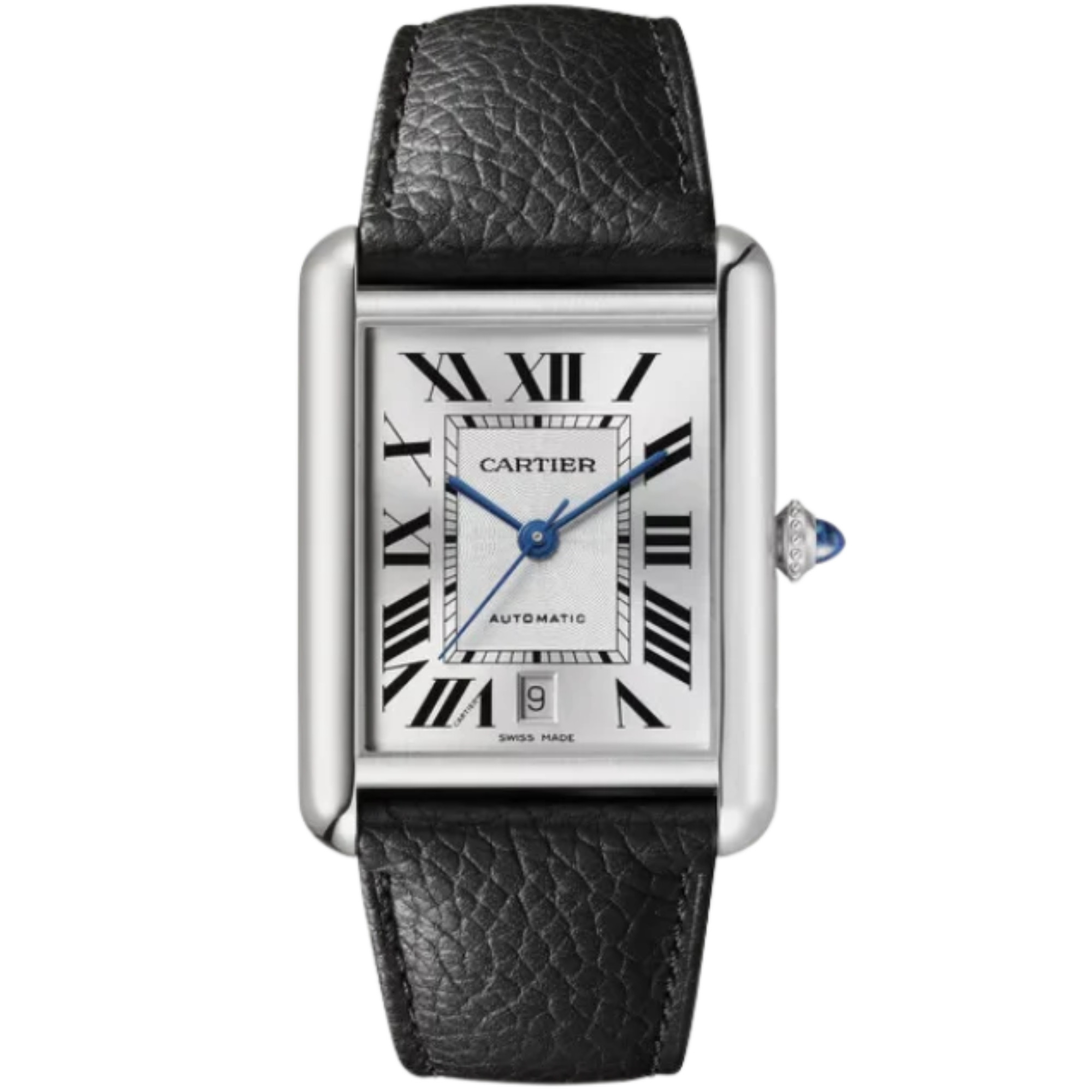 TANK 41 mm MUST WATCH SILVER STAINLESS STEEL - Cartier