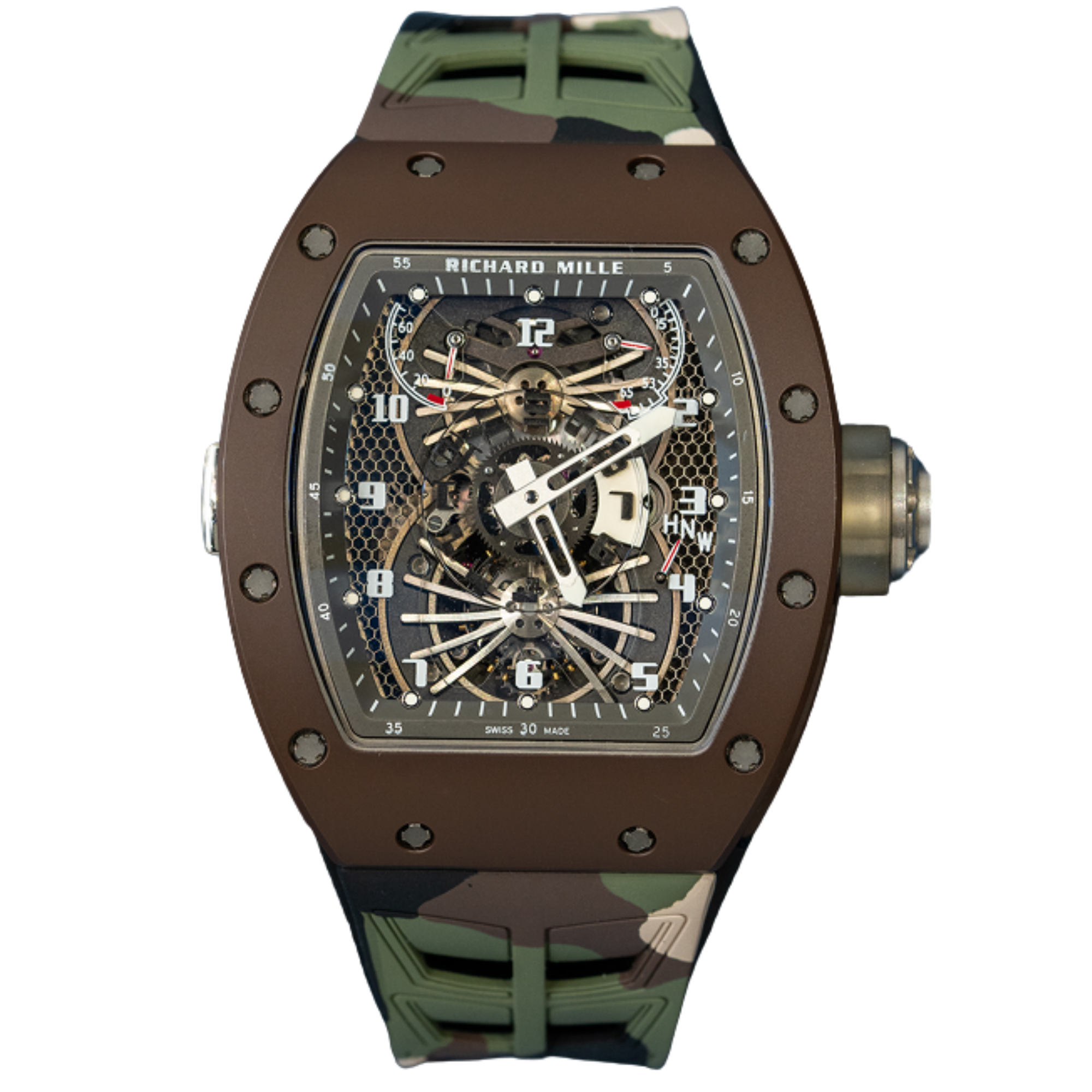 Richard Mille 	RM022 “Brunei” Brown Ceramic Aerodyne (Limited 10) - Richard Mille