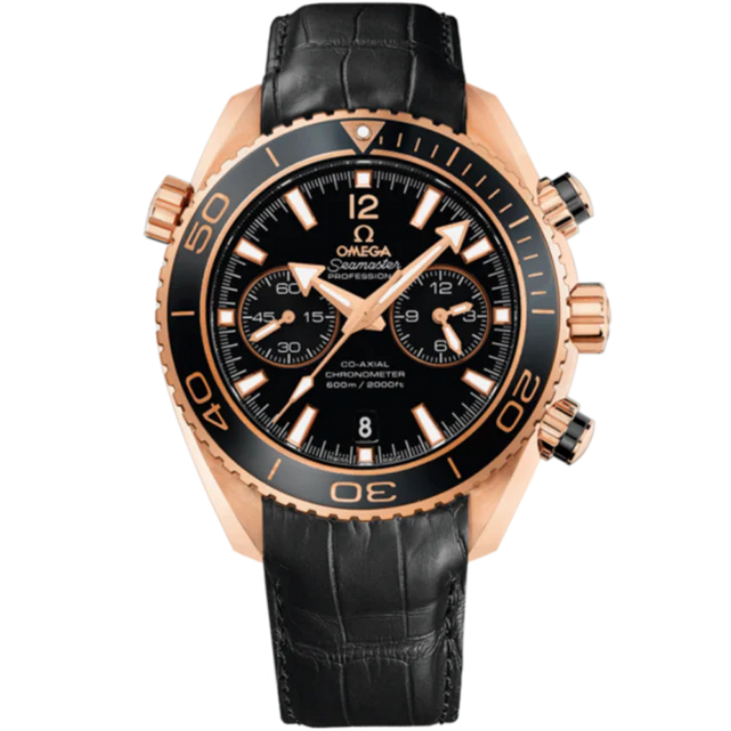 SEAMASTER PLANET OCEAN 600M 45 MM RED GOLD WITH BLACK DIAL - Omega