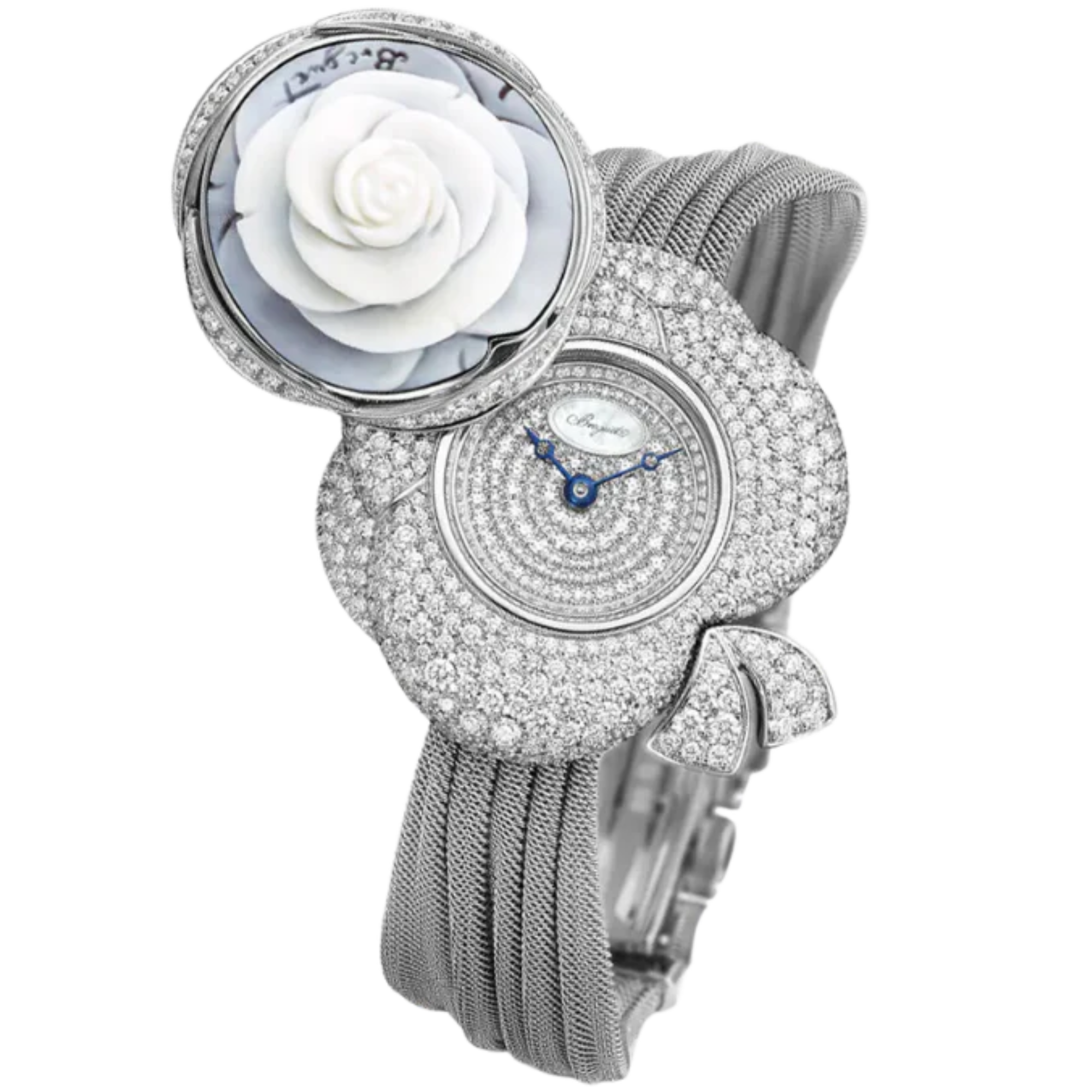 SECRET DE LA REINE GJ24BB8548DDCJ99 31 MM WHITE GOLD WITH WHITE DIAL - Breguet