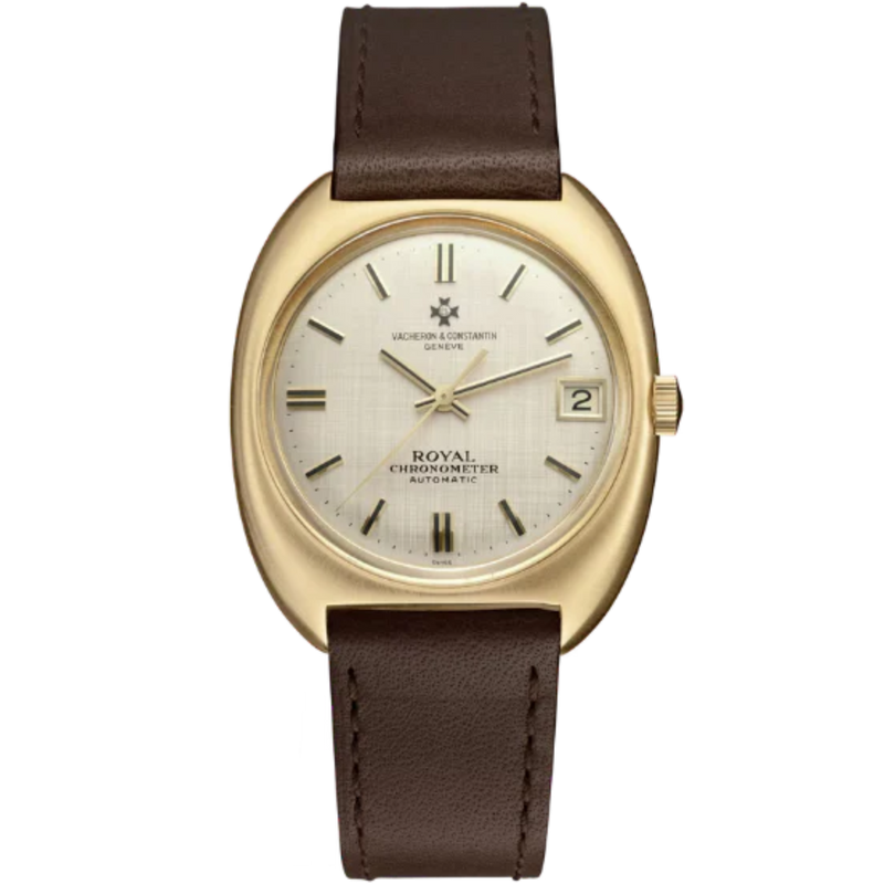 LES COLLECTIONNEURS REFERENCE 7375 36 MM 18K YELLOW GOLD WITH GOLD DIAL - Vacheron Constantin