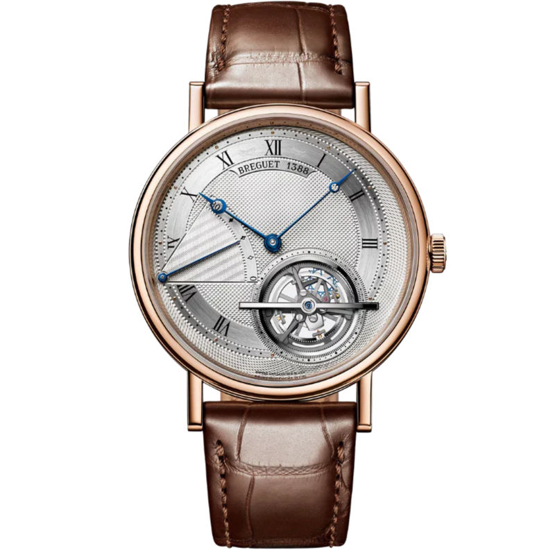 TOURBILLON EXTRA-PLAT 5377 41 MM ROSE GOLD WITH SILVER DIAL - Breguet