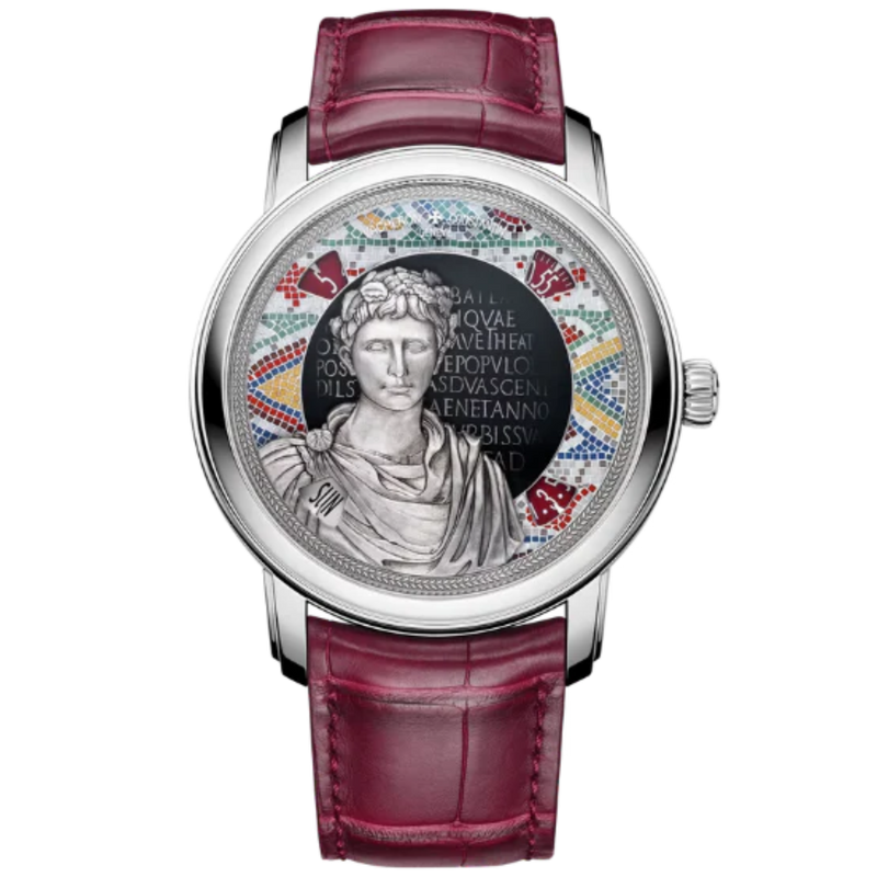 METIERS D'ART TRIBUTE TO GREAT CIVILISATIONS - BUSTE D'AUGUSTE 42 MM 18K WHITE GOLD CASE AND DIAL - Vacheron Constantin