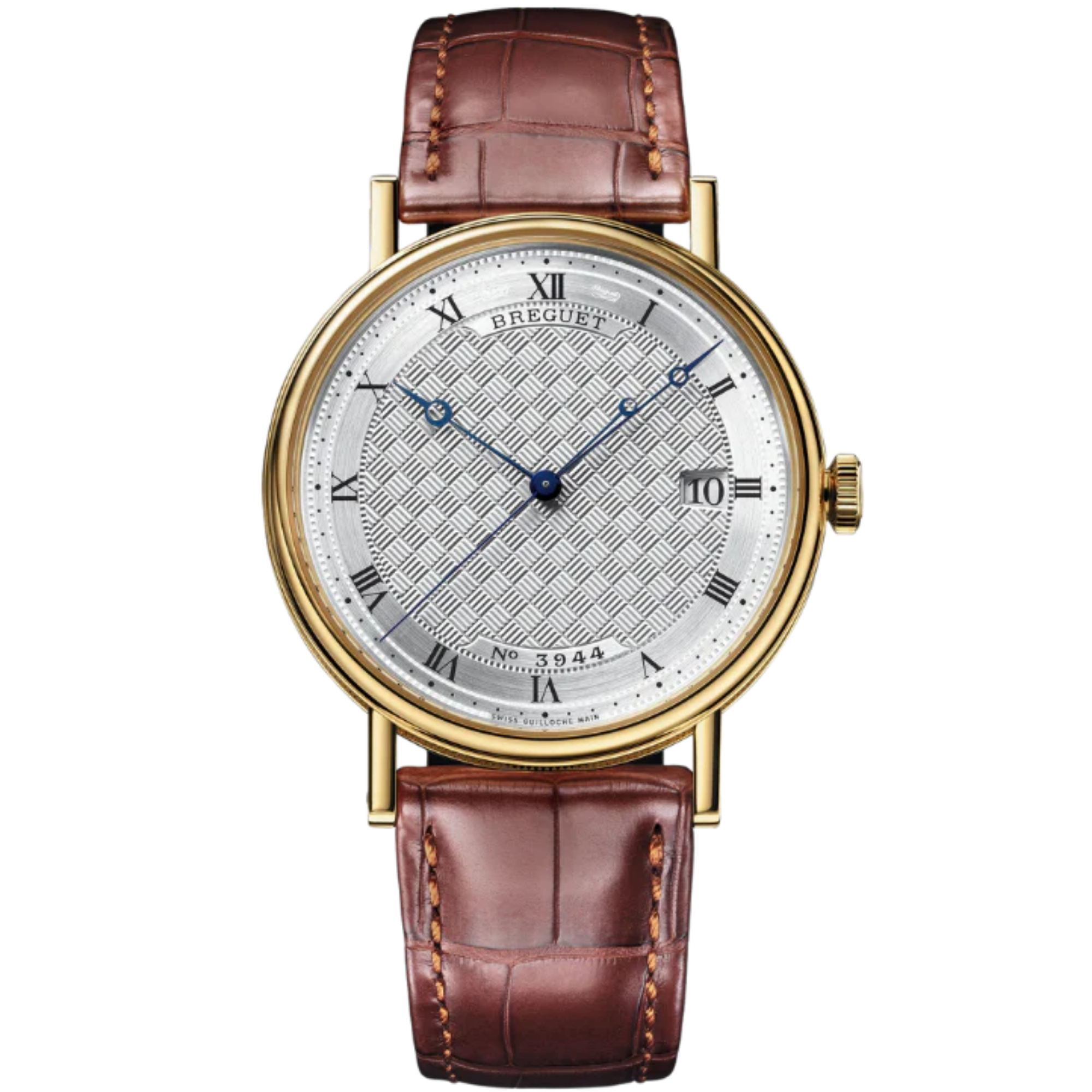 CLASSIQUE 5177 38 MM YELLOW GOLD WITH SILVER DIAL - Breguet