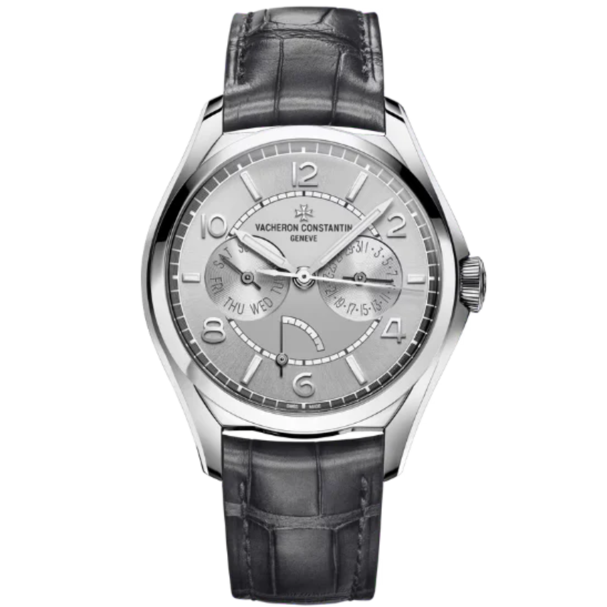 FIFTYSIX DAY-DATE 40 MM STAINLESS STEEL WITH GRAY BRASS DIAL - Vacheron Constantin
