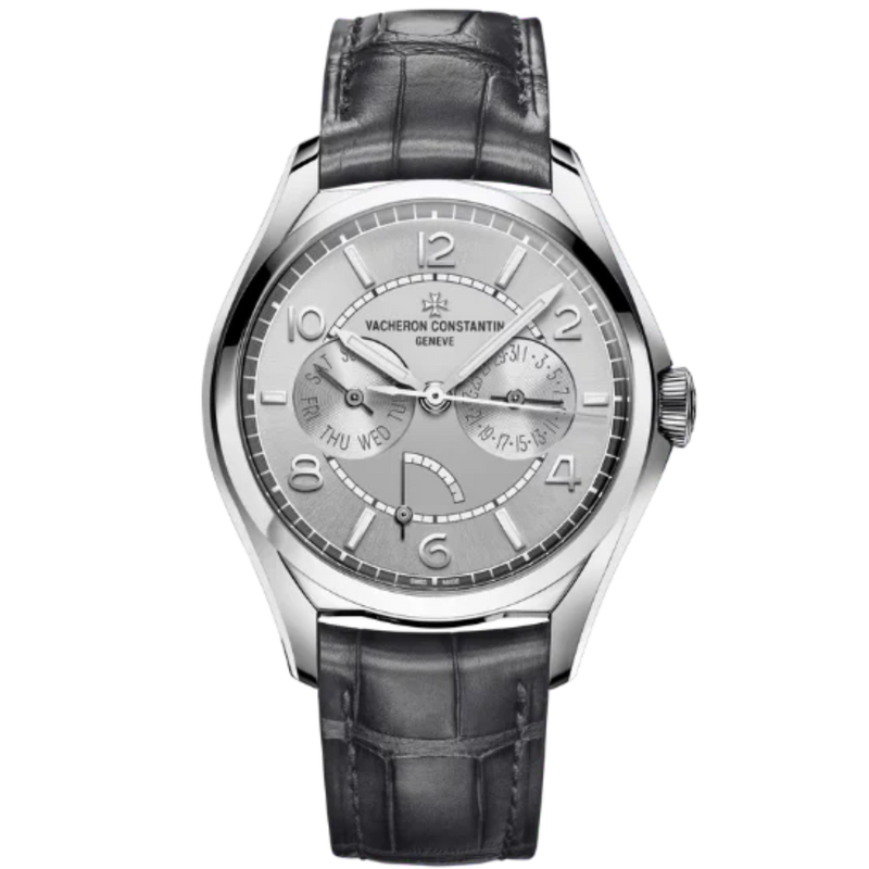 FIFTYSIX DAY-DATE 40 MM STAINLESS STEEL WITH GRAY BRASS DIAL - Vacheron Constantin