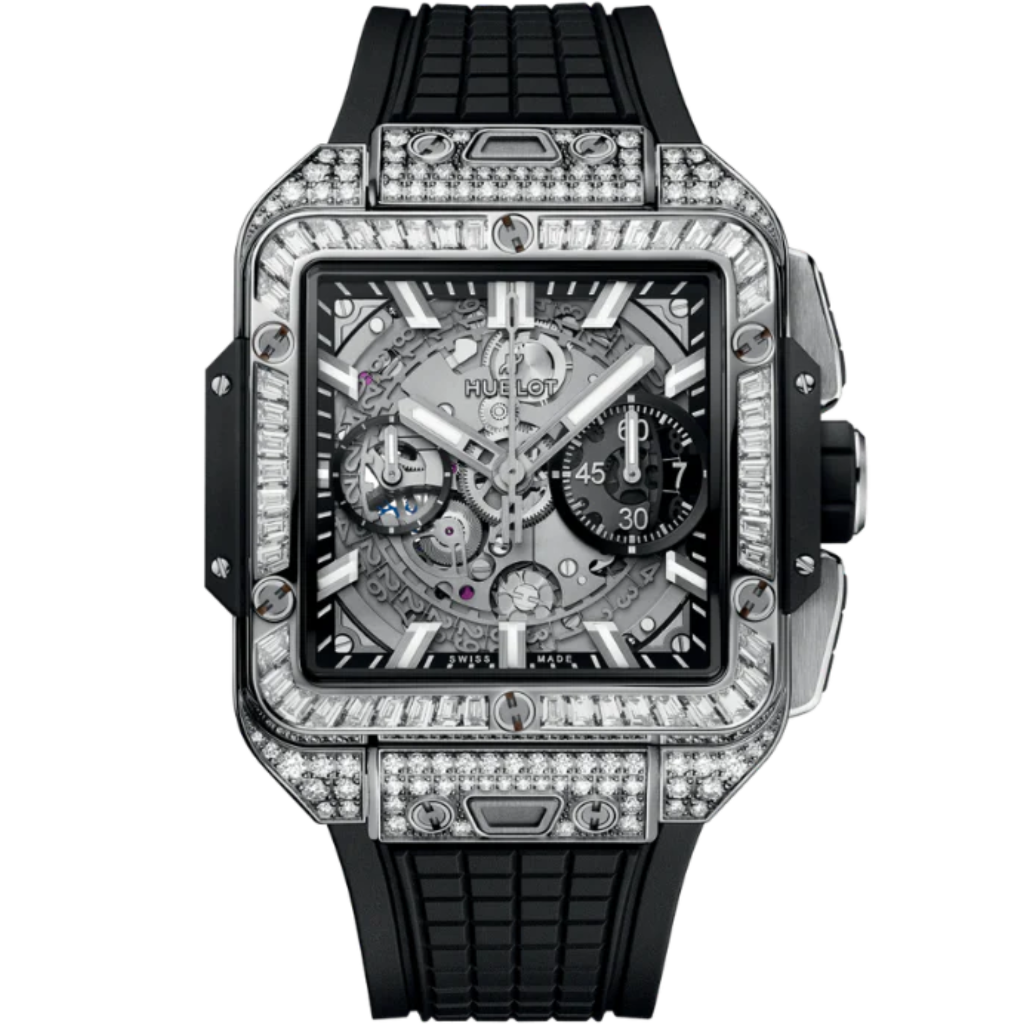 SQUARE BANG 42 MM UNICO TITANIUM JEWELLERY - Hublot