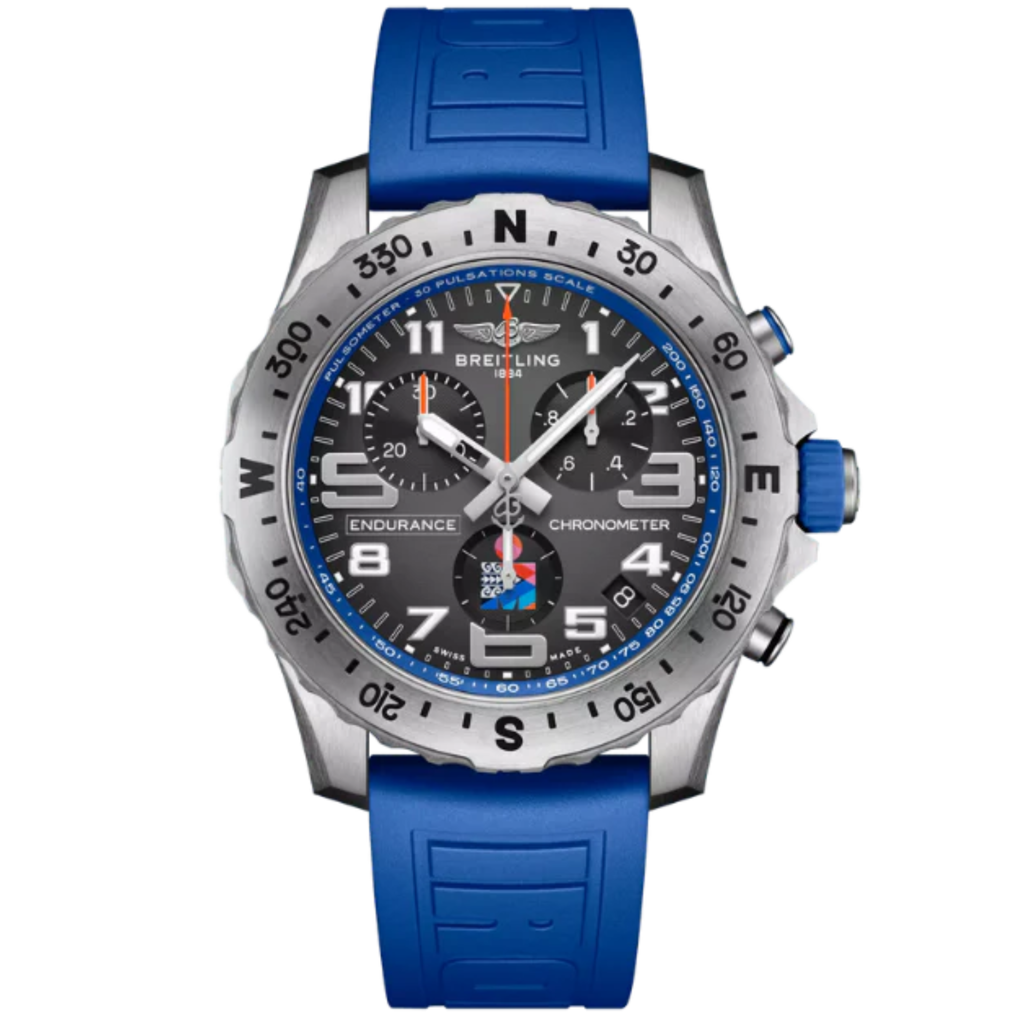 ENDURANCE PRO IRONMAN® 70.3 WORLD CHAMPIONSHIP 44 MM TITANIUM WITH ANTHRACITE GRAY DIAL - Breitling