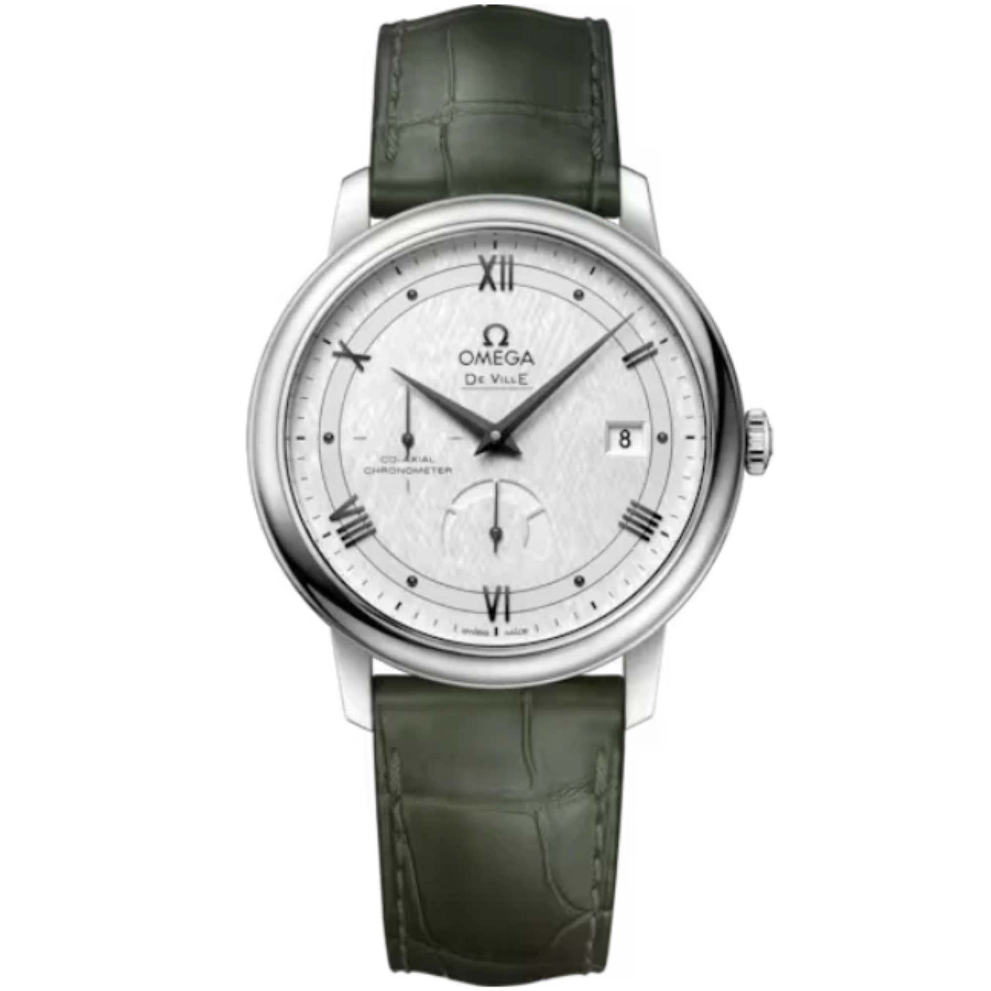 DE VILLE PRESTIGE 39 MM STAINLESS STEEL WITH SILVER DIAL - Omega