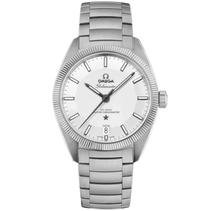 CONSTELLATION GLOBEMASTER 39 MM STAINLESS STEEL WITH SILVER DIAL - Omega