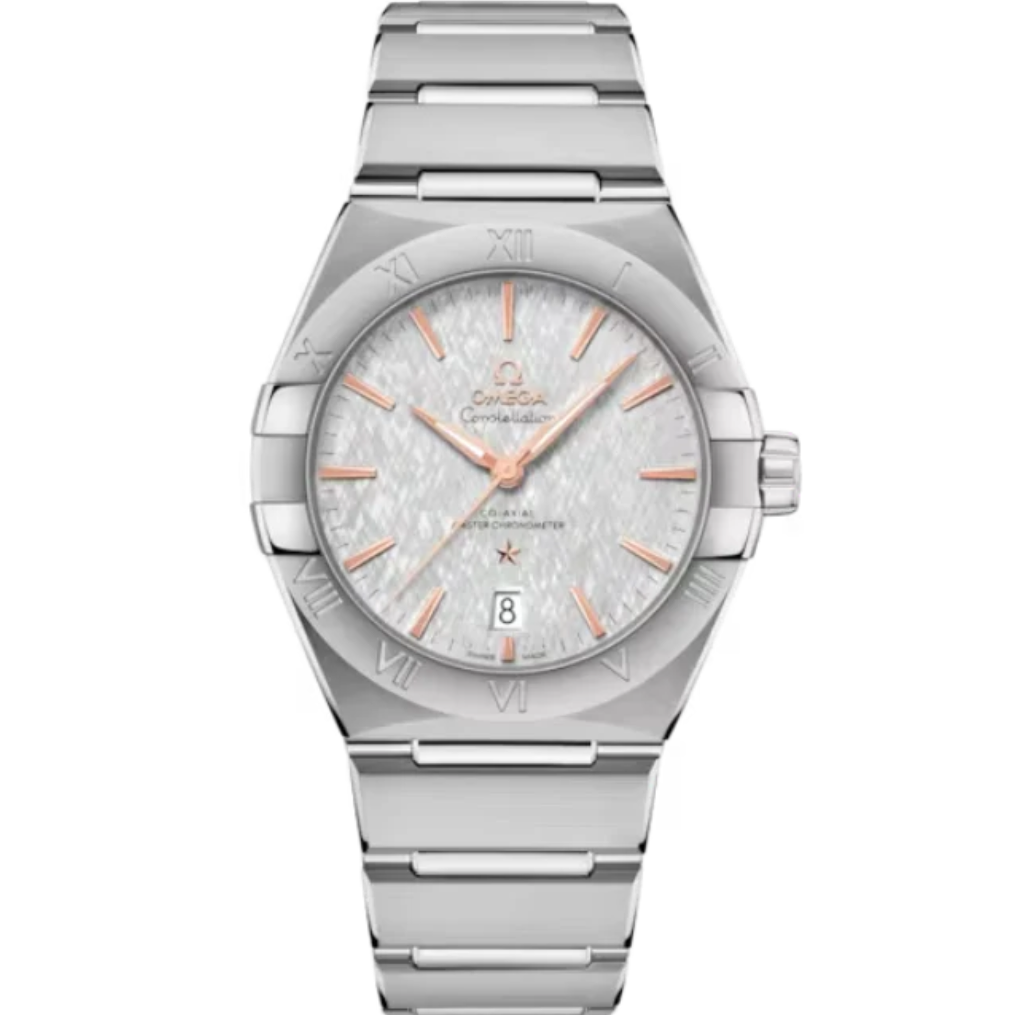 CONSTELLATION 39 MM STAINLESS STEEL WITH GREY DIAL - Omega