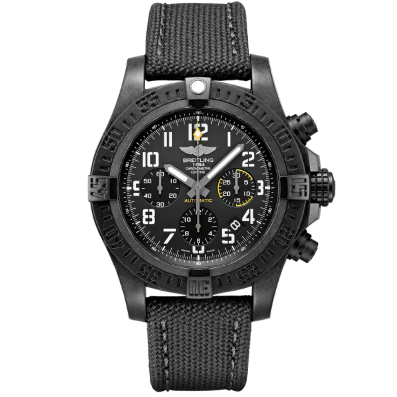 AVENGER HURRICANE 12H 45 MM BREIGHTLIGHT® WITH BLACK DIAL - Breitling