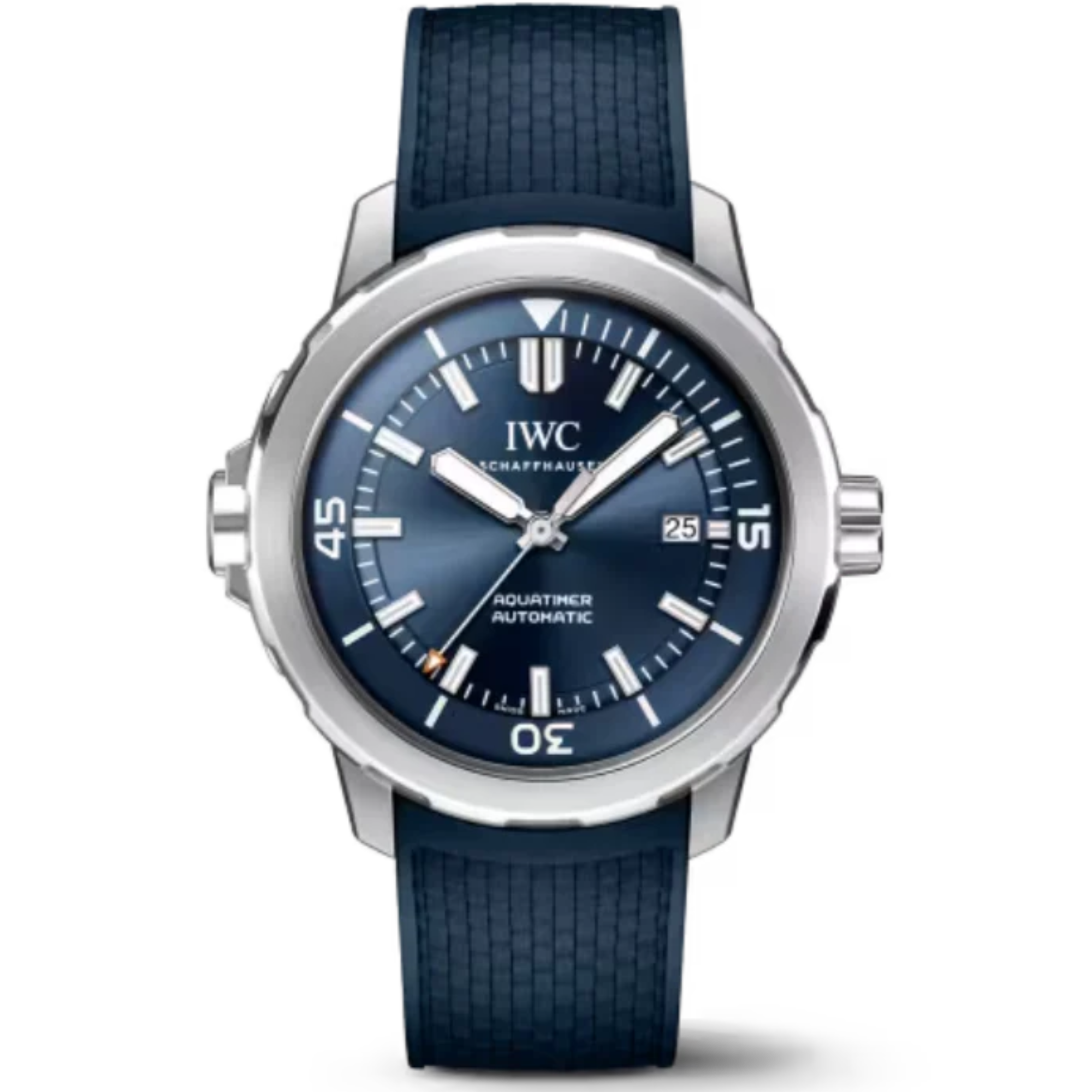 AQUATIMER AUTOMATIC 42 MM STAINLESS STEEL WITH BLUE DIAL - IWC
