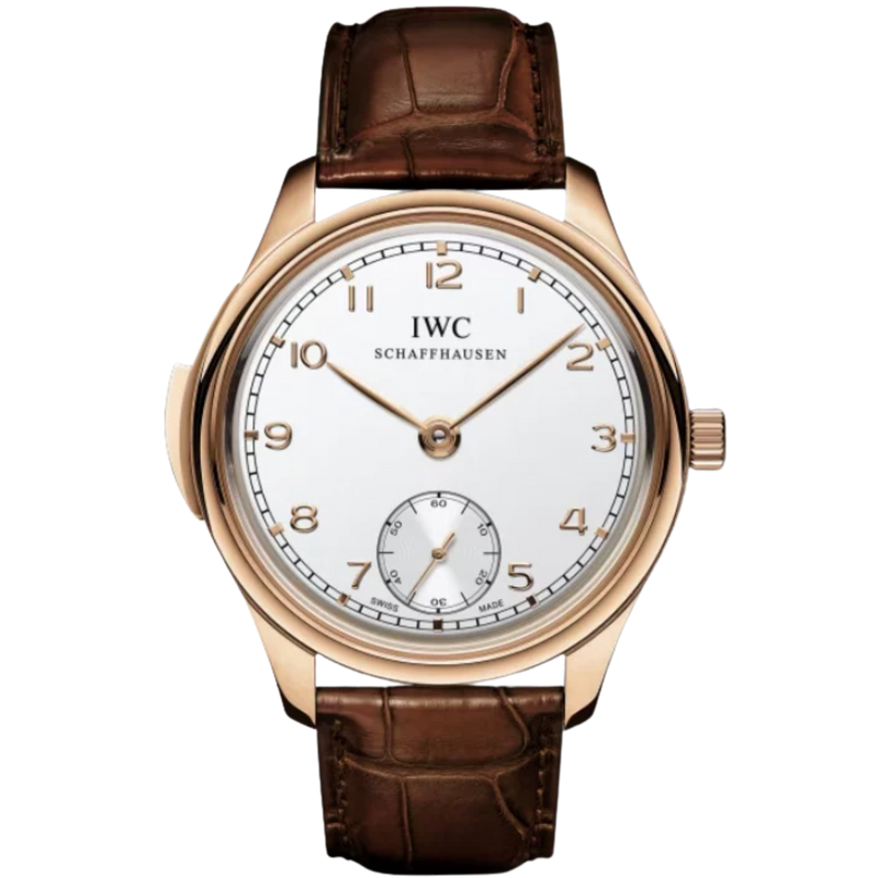 PORTUGIESER MINUTE REPEATER 44 MM GOLD WITH WHITE DIAL - IWC