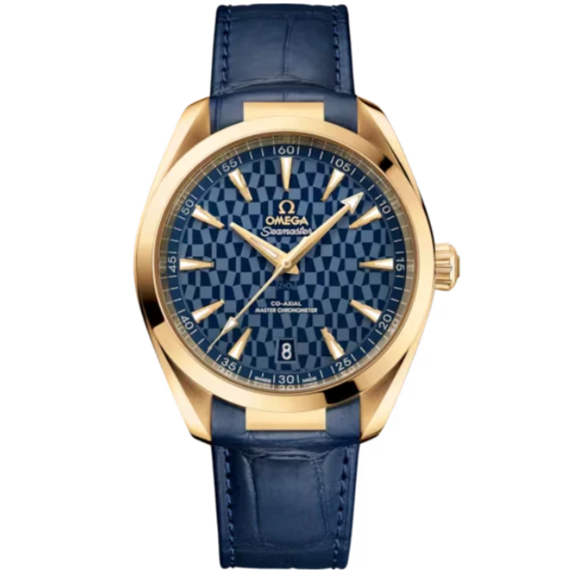 SEAMASTER AQUA TERRA 150M TOKYO 2020 41 MM YELLOW GOLD WITH BLUE DIAL - Omega