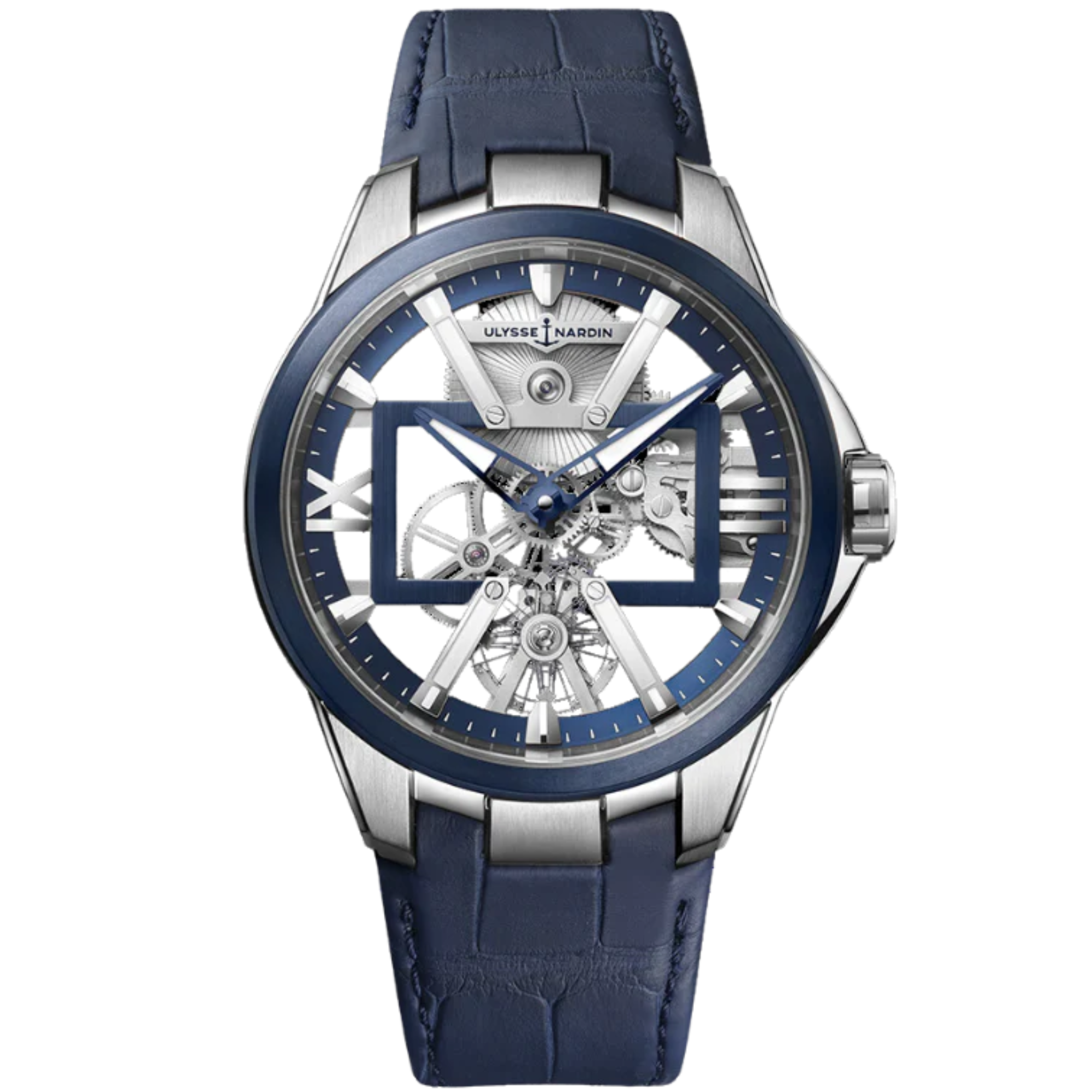 BLAST SKELETON X 42 MM TITANIUM WITH OPENWORKED DIAL - Ulysse Nardin