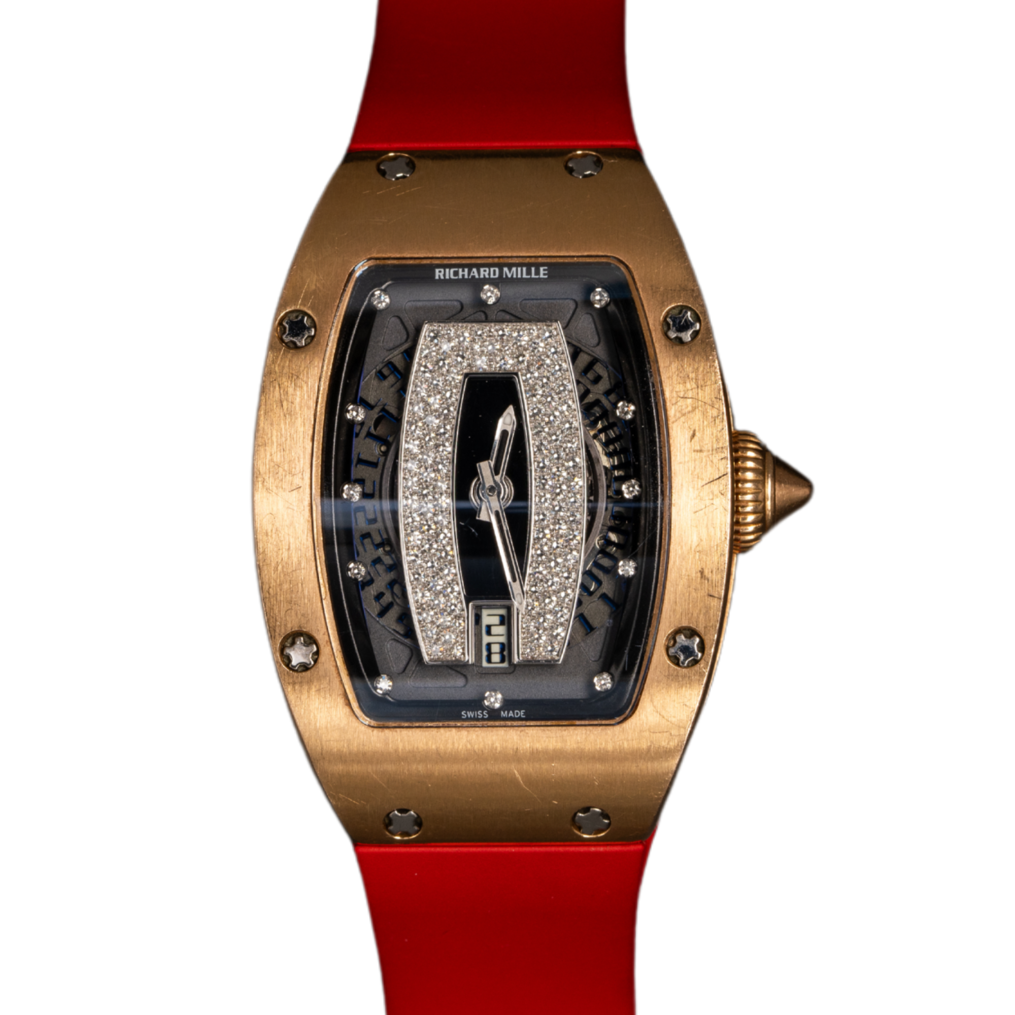 Richard Mille RM007 Rose Gold Pave Onyx Dial - Richard Mille