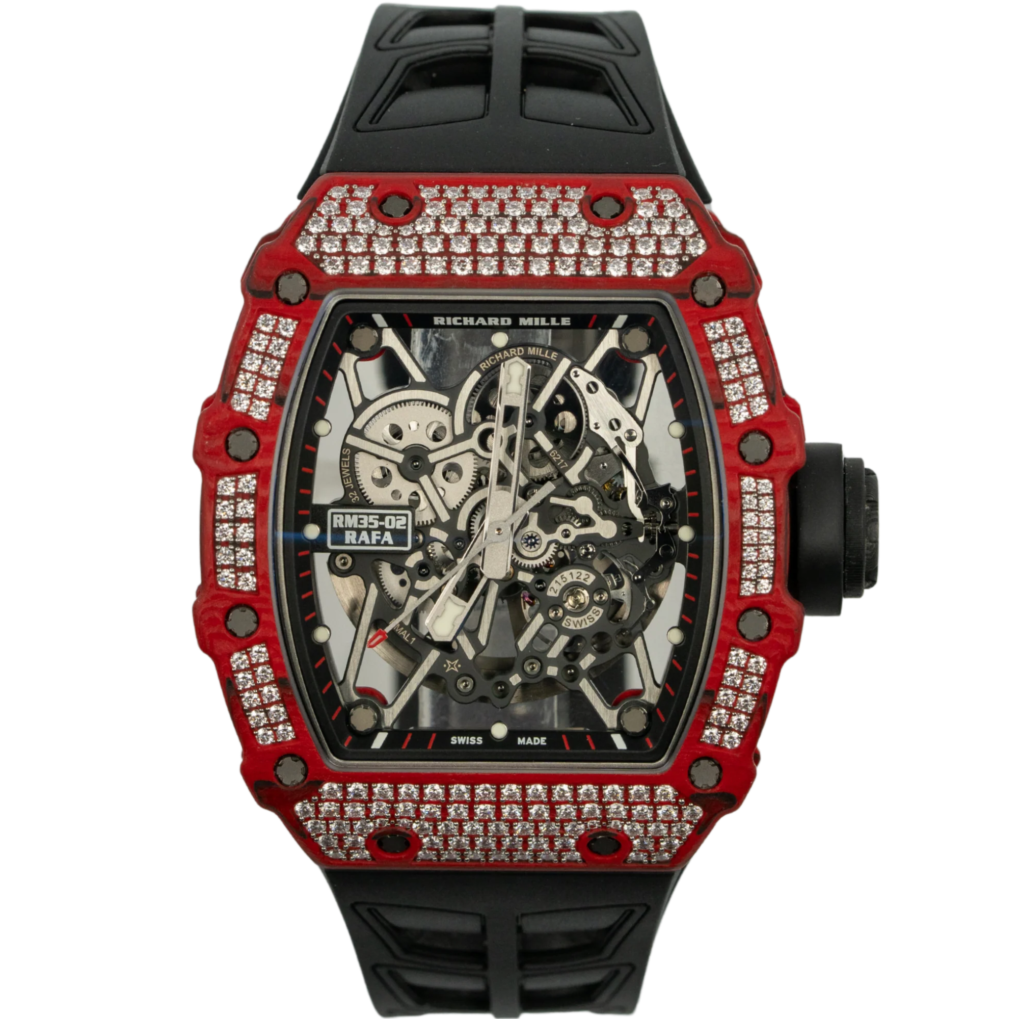 Richard Mille RM 35-02 Red NTPT Factory Med Setting - Richard Mille