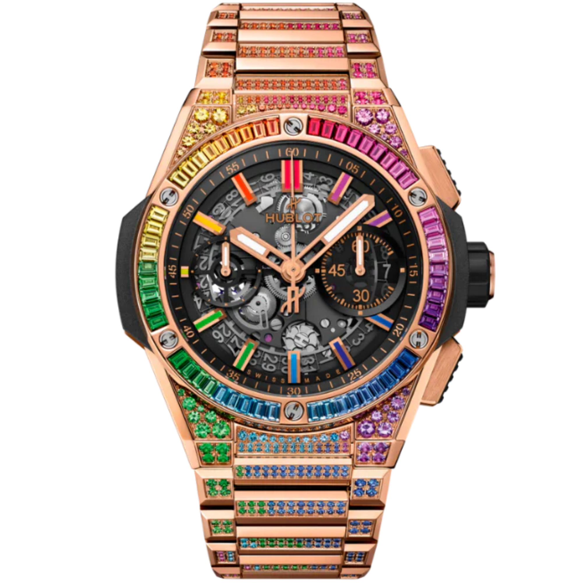 Big Bang 42mm INTEGRATED KING GOLD RAINBOW - Hublot