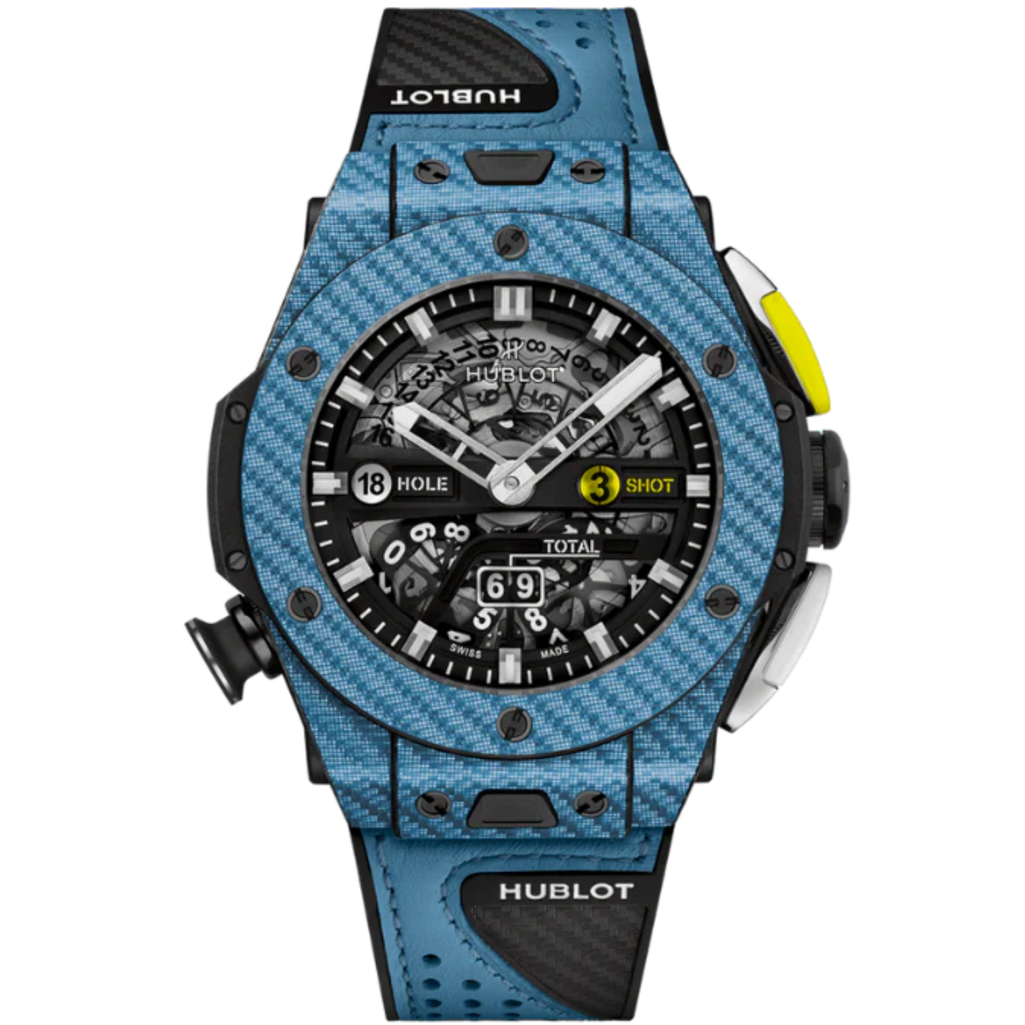 Big Bang 45mm UNICO GOLF SKY BLUE CARBON - Hublot