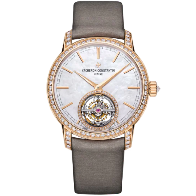 TRADITIONNELLE TOURBILLON 39 MM ROSE GOLD WITH MOTHER OF PEARL DIAL - Vacheron Constantin