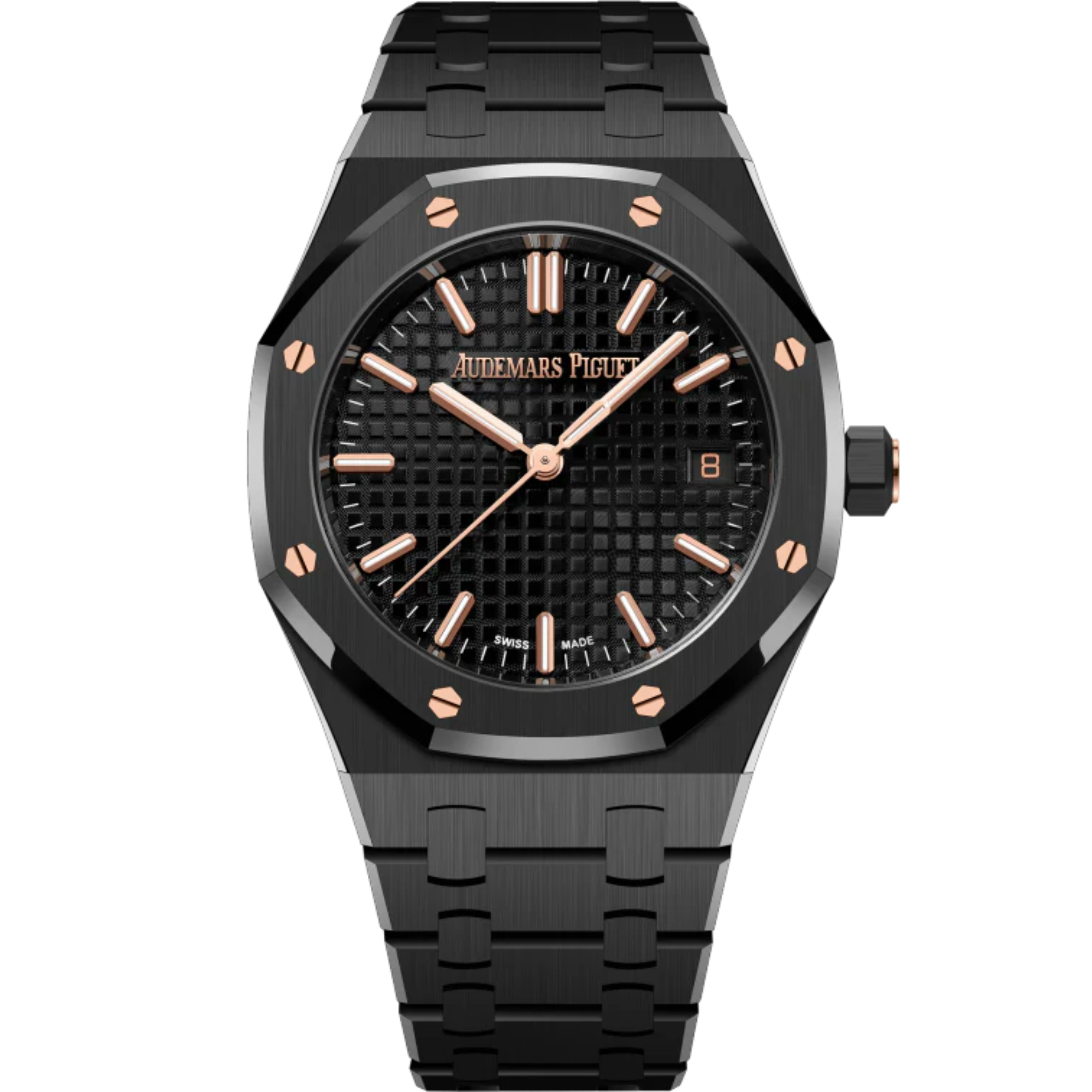 Audemars Piguet Royal Oak Ref. 77350CE.OO.1266CE.01 34mm Black Ceramic Black Dial - Audemars Piguet