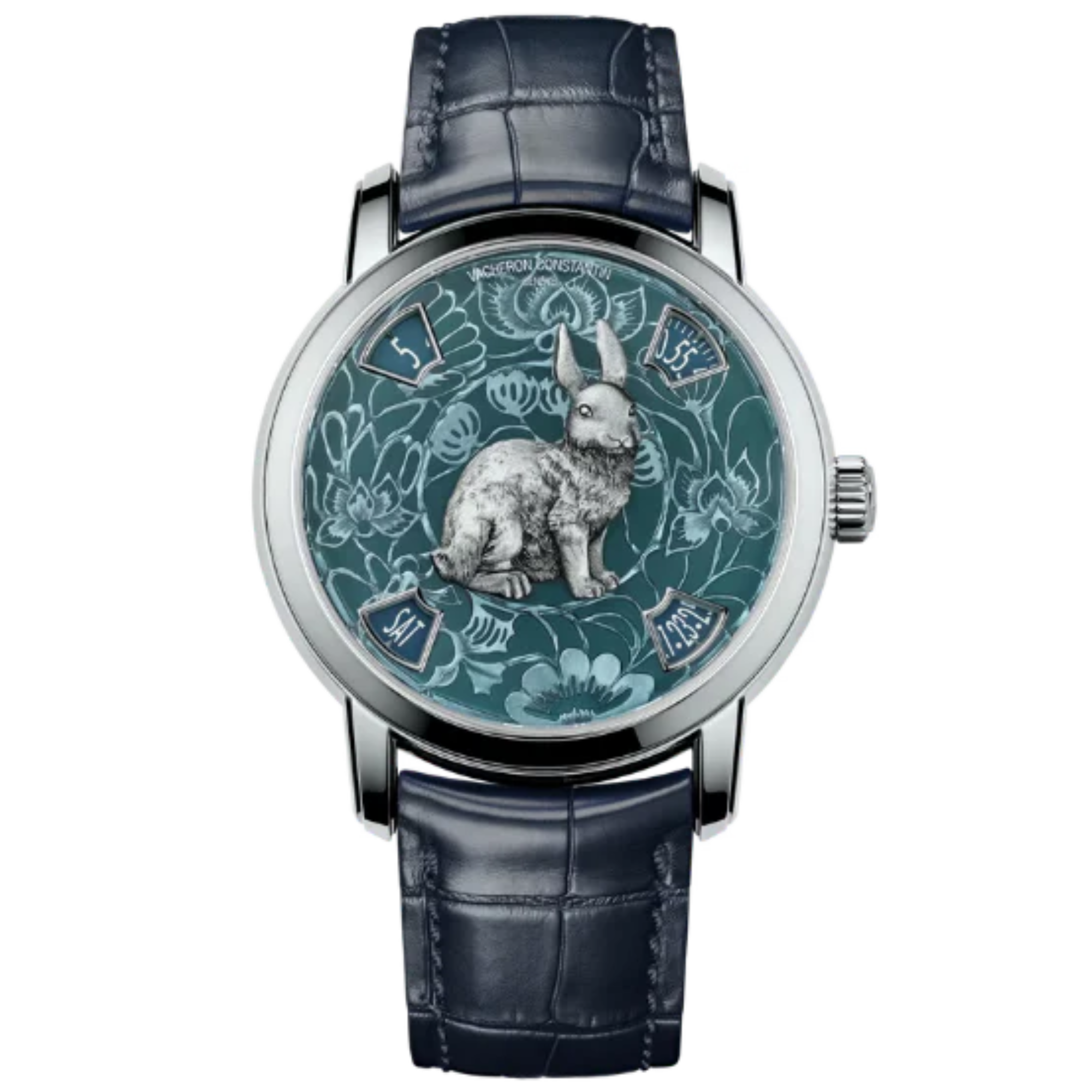 METIERS D'ART THE LEGEND OF THE CHINESE ZODIAC - YEAR OF THE RABBIT 40 MM PLATINUM 950 WITH 22K WHITE GOLD DIAL - Vacheron Constantin