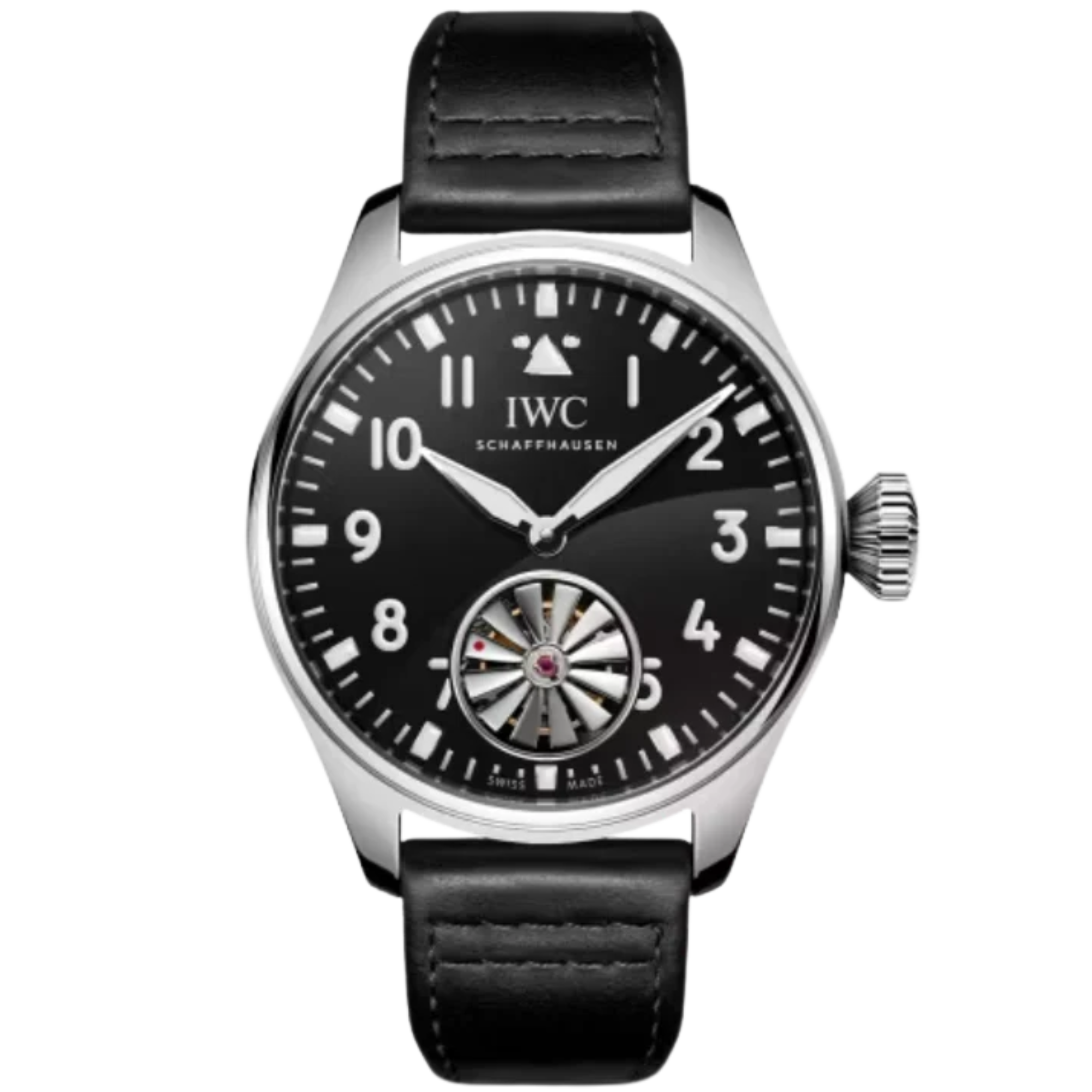 BIG PILOT’S WATCH TOURBILLON MARKUS BUHLER 43 MM PLATINUM WITH BLACK DIAL - IWC