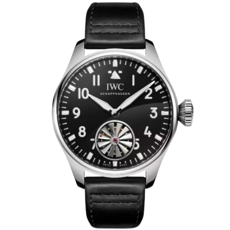 BIG PILOT’S WATCH TOURBILLON MARKUS BUHLER 43 MM PLATINUM WITH BLACK DIAL - IWC