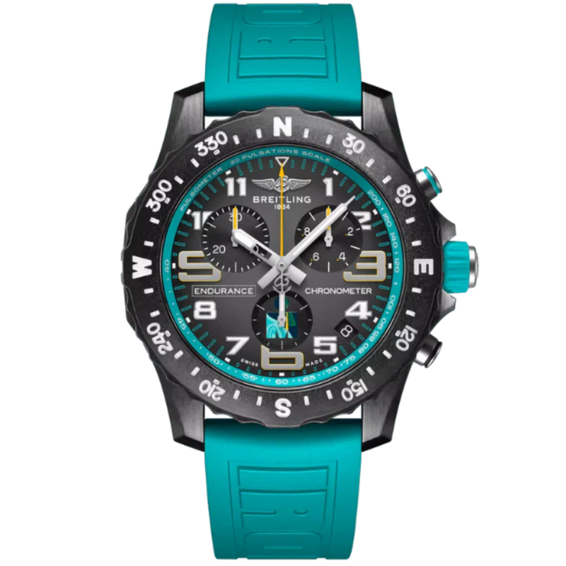 ENDURANCE PRO IRONMAN® 70.3 WORLD CHAMPIONSHIP 44 MM BREITLIGHT® CASE WITH BLACK DIAL - Breitling