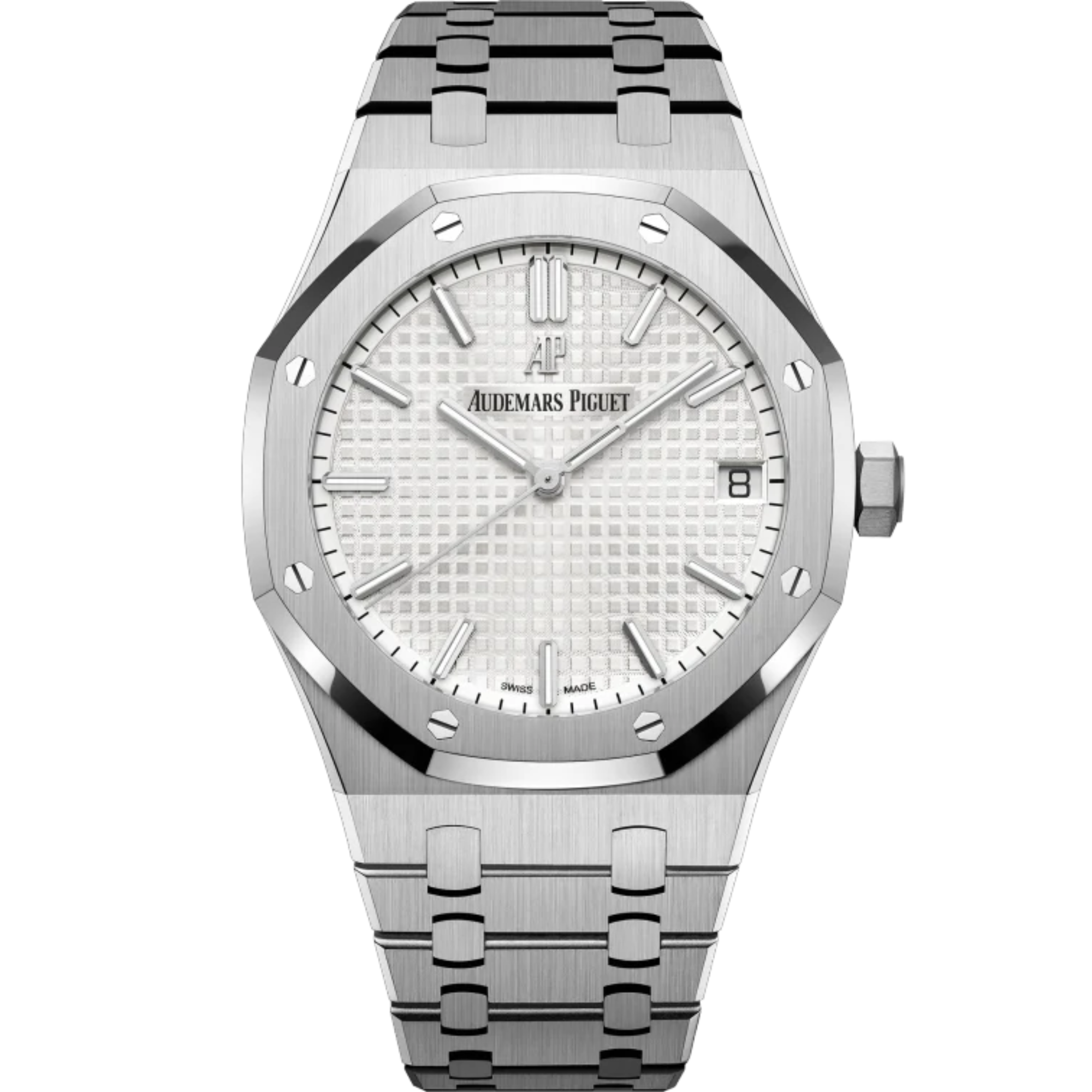 Audemars Piguet Royal Oak Ref. 15500ST.OO.1220ST.04 41mm White Dial Stainless Steel - Audemars Piguet