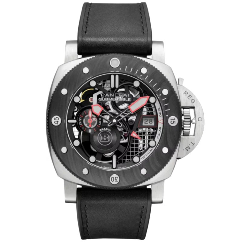 SUBMERSIBLE S BRABUS ETITANIO™ PAM01403 47 MM TITANIUM WITH BLACK DIAL - Panerai