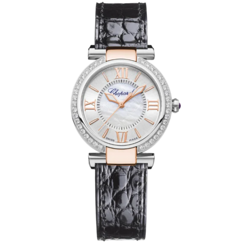 IMPERIALE 29 MM ETHICAL ROSE GOLD - LUCENT STEEL™ WITH SILVER - MOTHER OF PEARL DIAL - Chopard