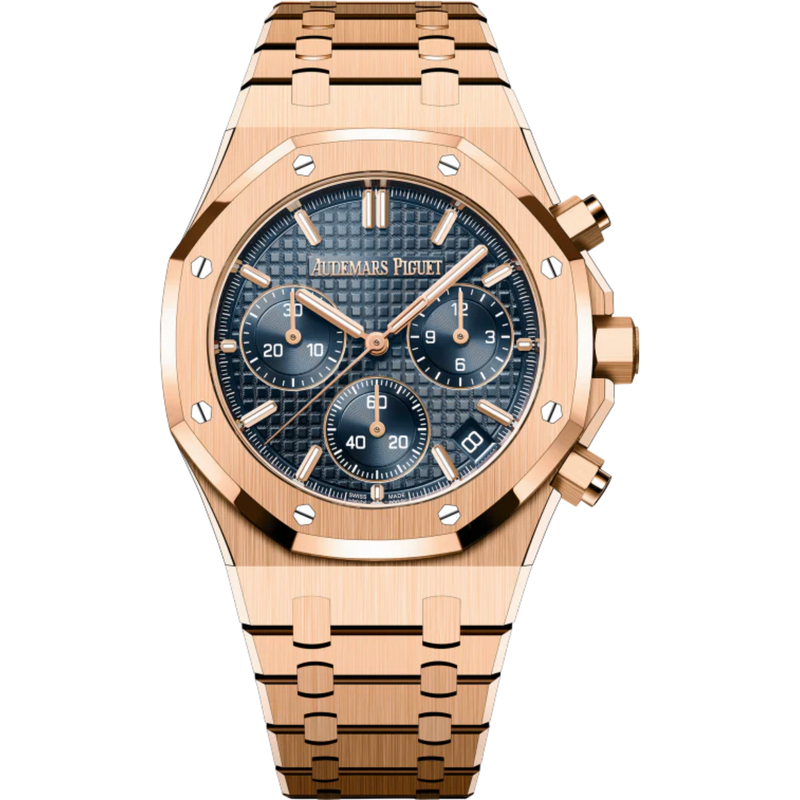 Audemars Piguet Royal Oak Ref. 26240OR.OO.1320OR.05 41MM Rose Gold Bleu Nuit Nuage 50 Dial - Audemars Piguet