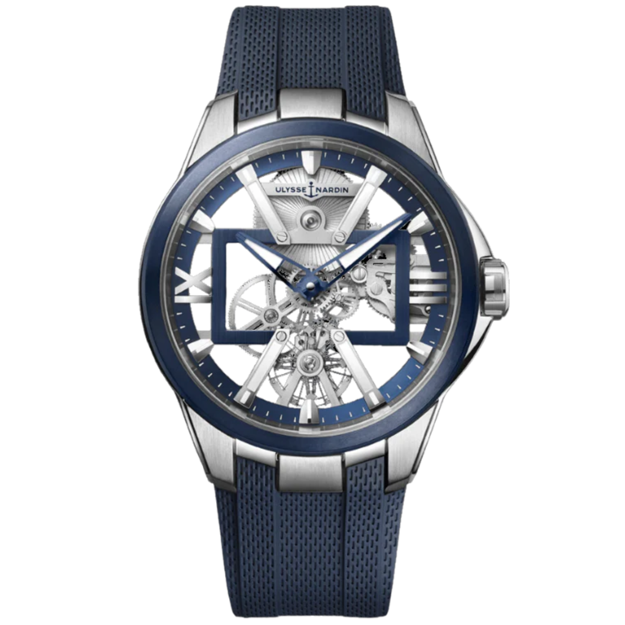 BLAST SKELETON X 42 MM TITANIUM WITH OPENWORKED DIAL - Ulysse Nardin