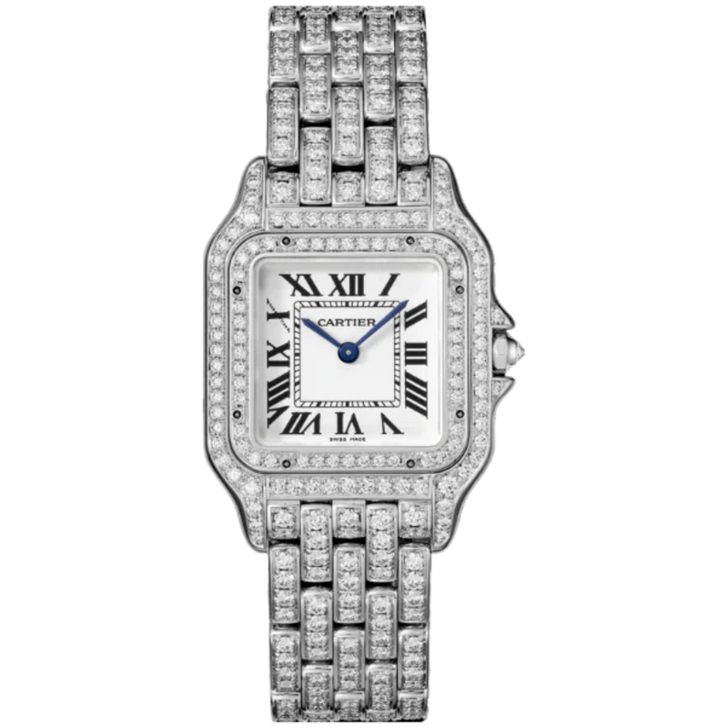 PANTHERE DE CARTIER 37 MM RHODIUMIZED WHITE GOLD - Cartier