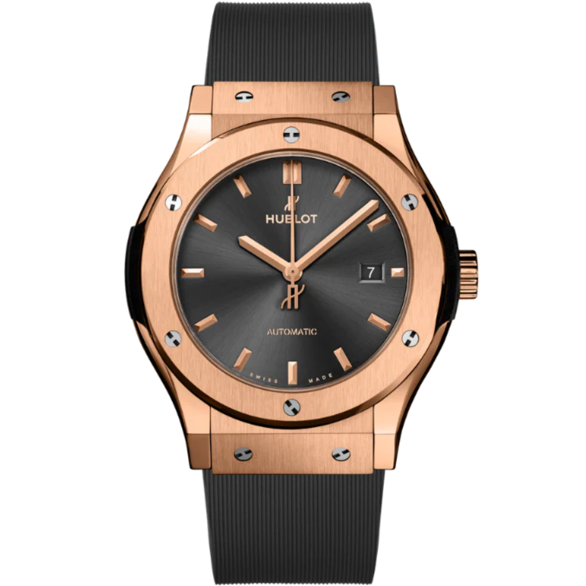 CLASSIC FUSION 3-HANDS 42MM RACING GREY KING GOLD - Hublot