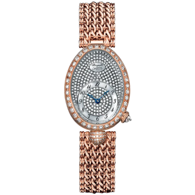 REINE DE NAPLES 8928 33 MM ROSE GOLD WITH MOTHER OF PEARL - DIAMONDS DIAL - Breguet
