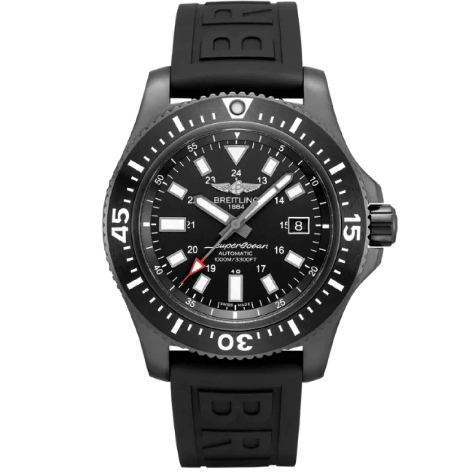 SUPEROCEAN SPECIAL 44 MM DLC-COATED STAINLESS STEEL WITH BLACK DIAL - Breitling