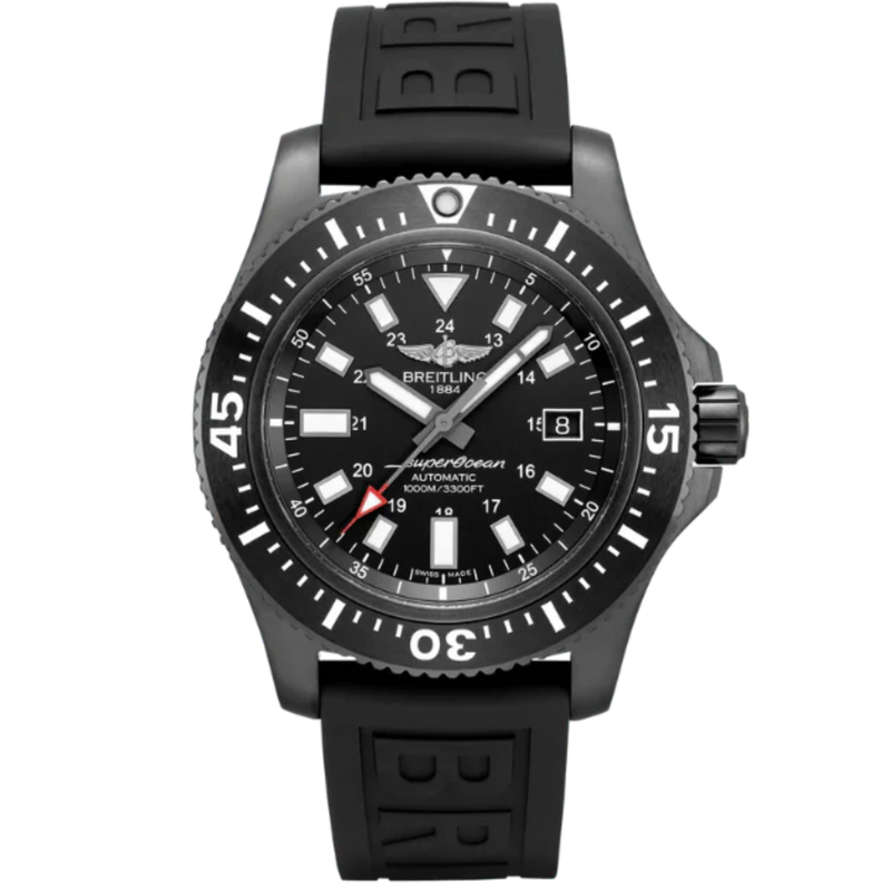 SUPEROCEAN SPECIAL 44 MM DLC-COATED STAINLESS STEEL WITH BLACK DIAL - Breitling