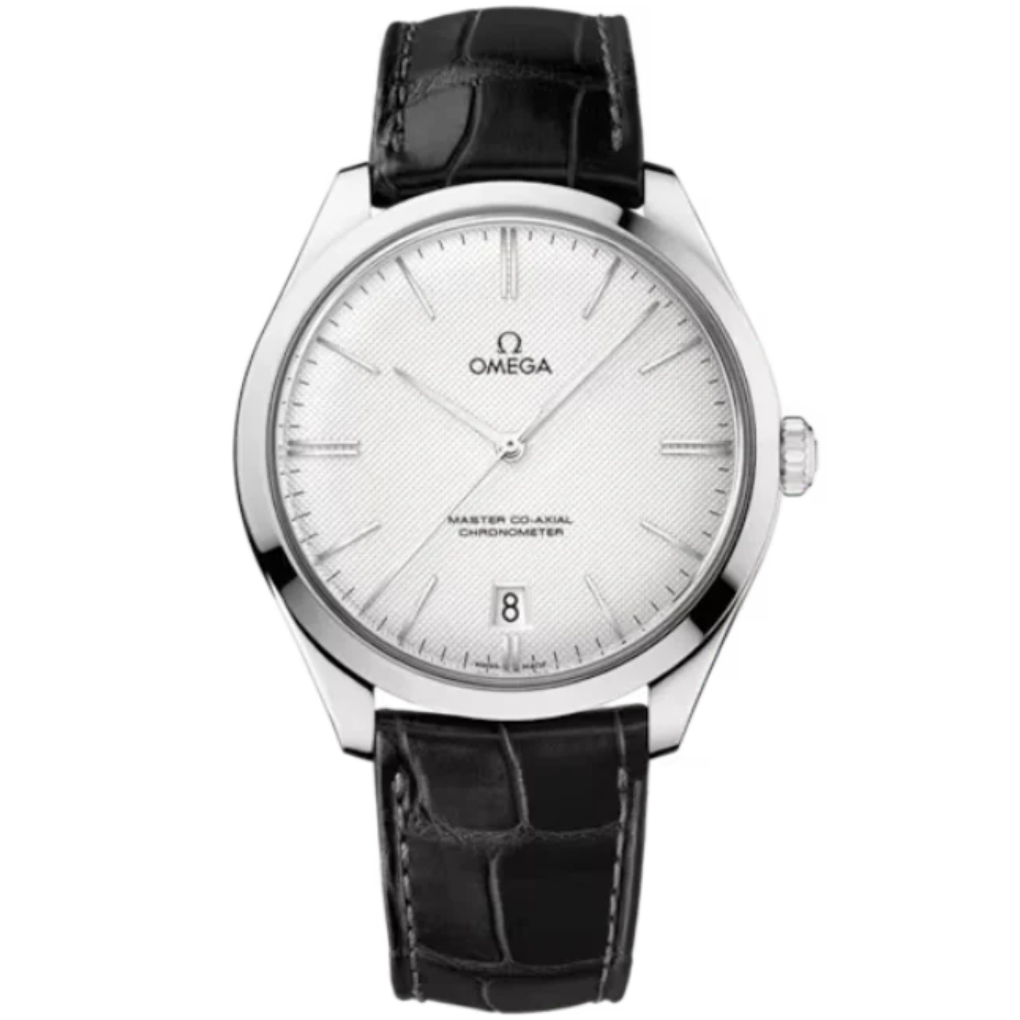 DE VILLE TRÉSOR 40 MM WHITE GOLD WITH SILVER DIAL - Omega