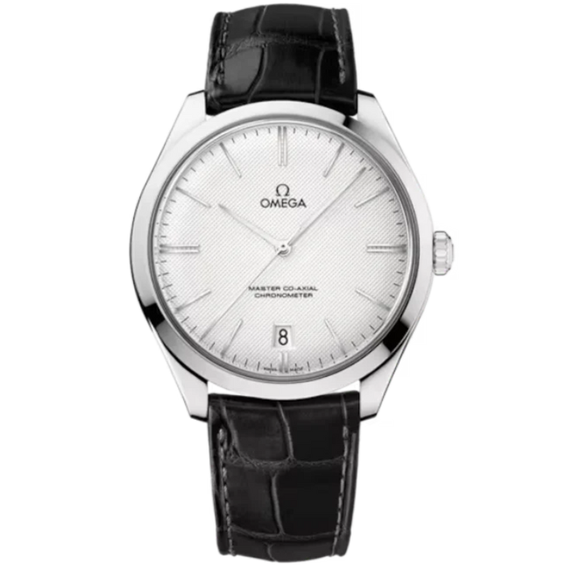 DE VILLE TRÉSOR 40 MM WHITE GOLD WITH SILVER DIAL - Omega