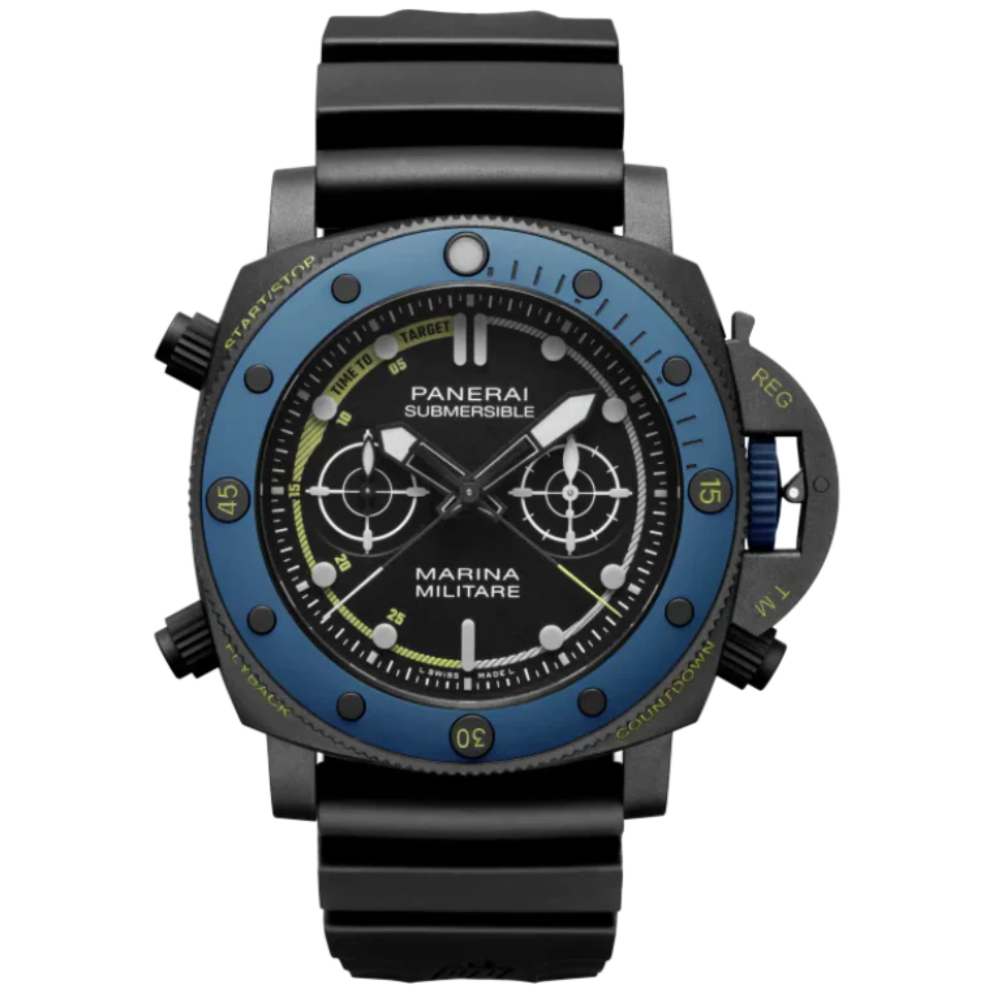 SUBMERSIBLE FORZE PAM02239 47 MM TITANIUM WITH BLACK DIAL - Panerai