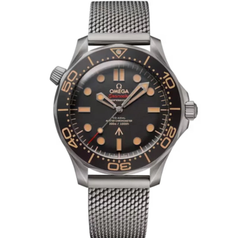 SEAMASTER DIVER 300M 007 EDITION 42 MM TITANIUM WITH BROWN DIAL - Omega