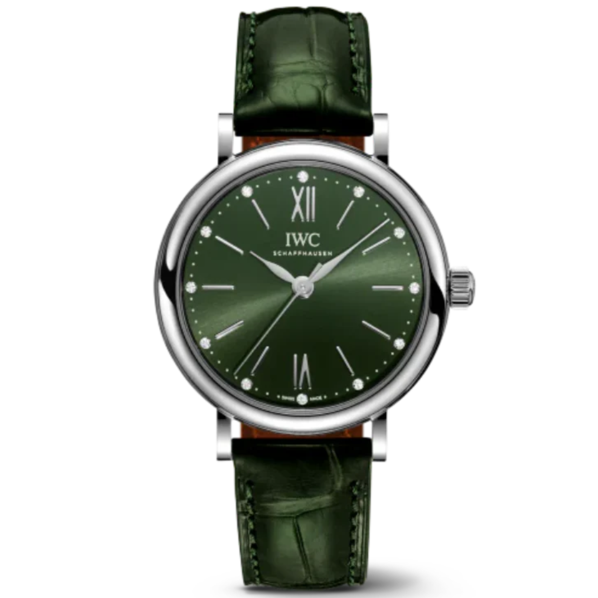 PORTOFINO AUTOMATIC 34 MM STAINLESS STEEL WITH GREEN DIAL - IWC