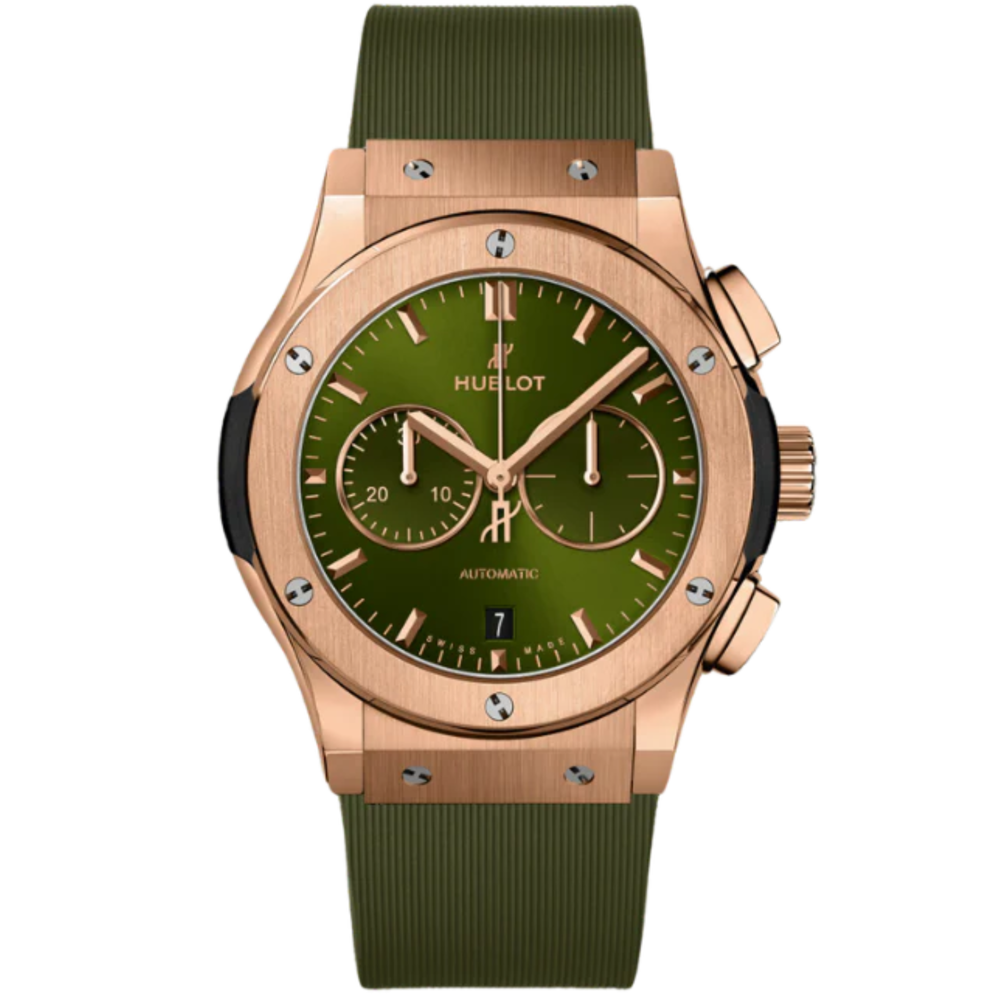 CLASSIC FUSION 42MM CHRONOGRAPH KING GOLD GREEN - Hublot