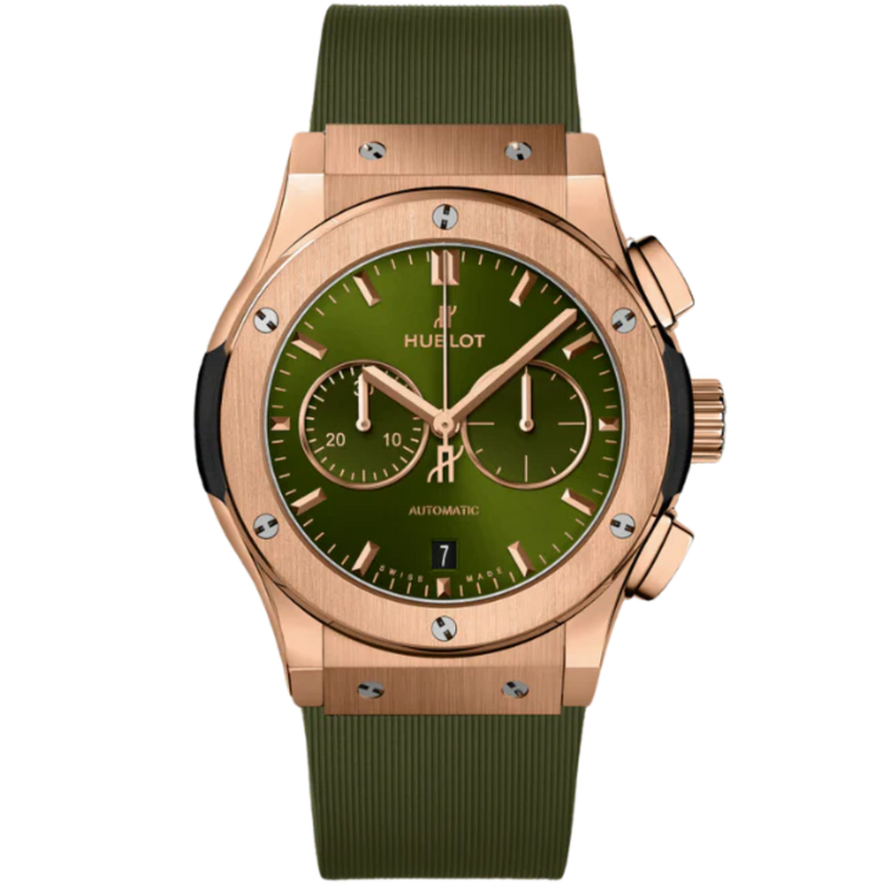 CLASSIC FUSION 42MM CHRONOGRAPH KING GOLD GREEN - Hublot